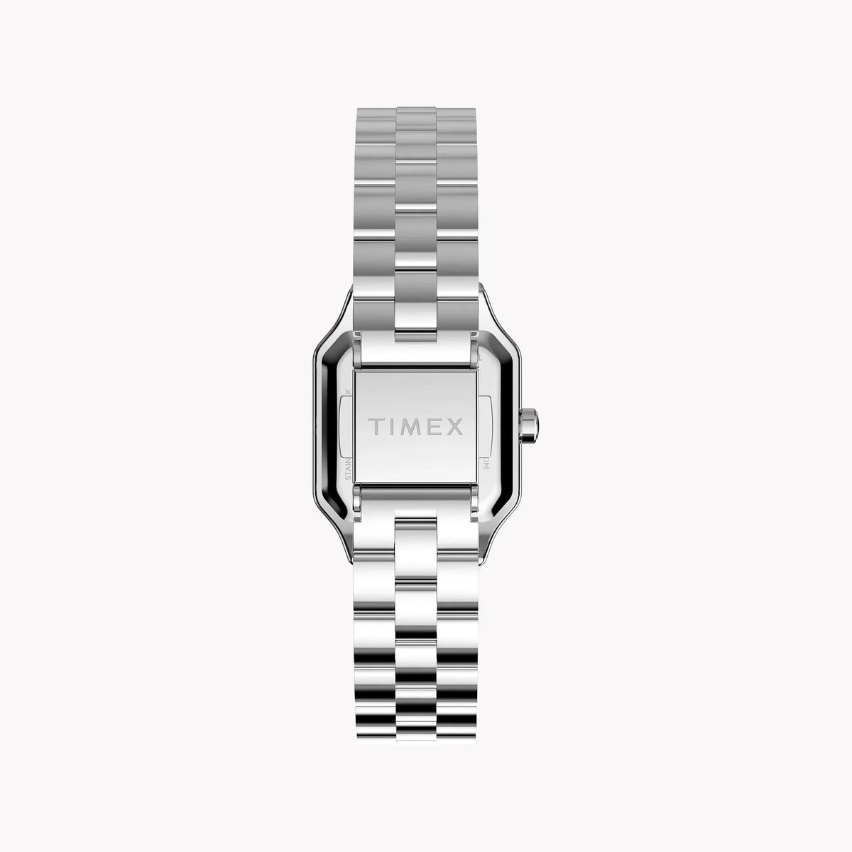 Addison Silver-Tone Case & Bracelet White Dial TW2Y23800 | Men's Watch by TIMEX