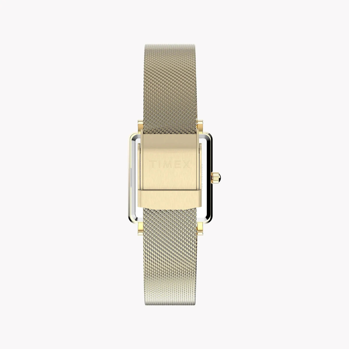 Transcend Gold-Tone Rectangle Case & Bracelet with Silver Dial | TW2Y26100 by TIMEX
