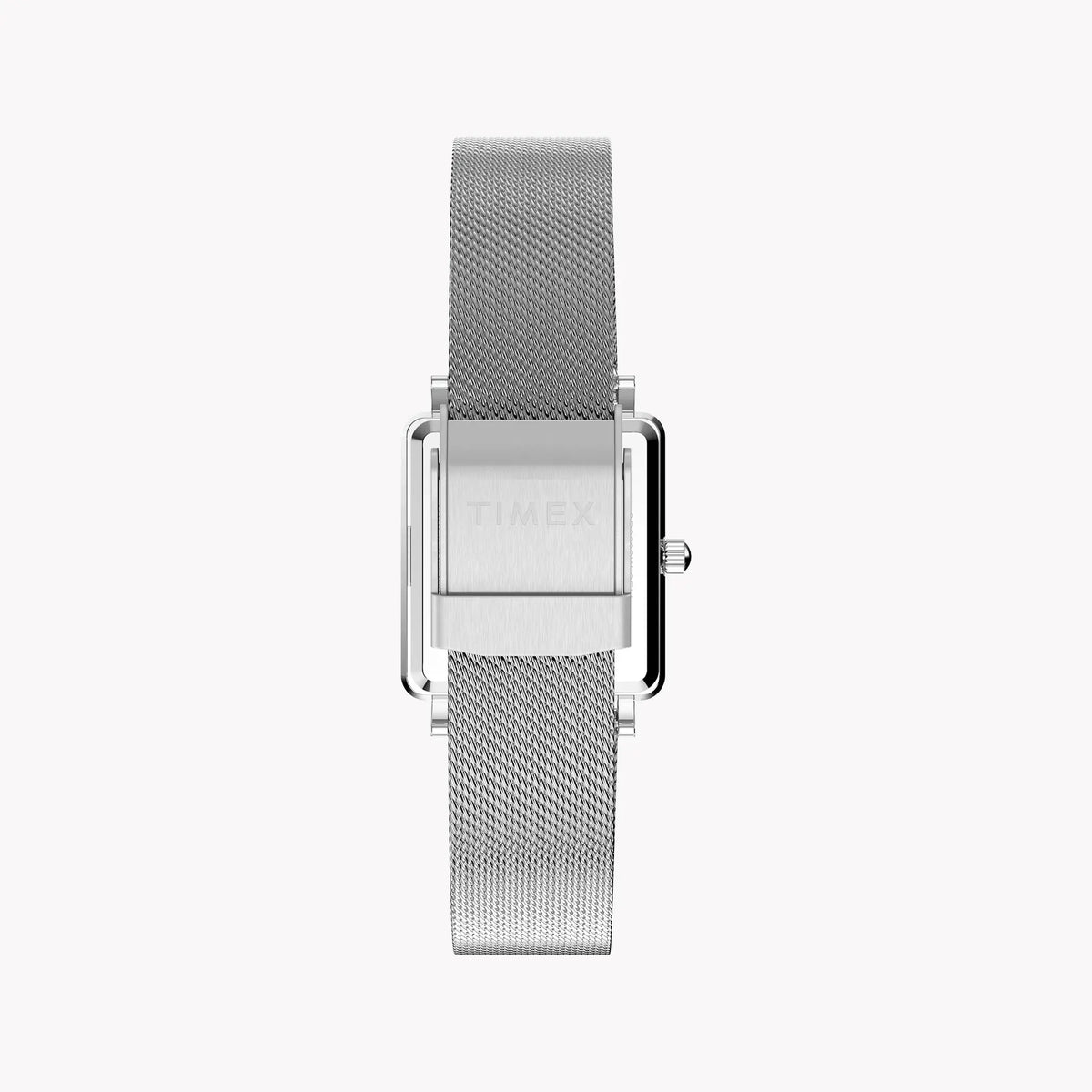 Transcend Rectangle Silver-tone Case & Bracelet with Silver Dial | TW2Y26300 by TIMEX