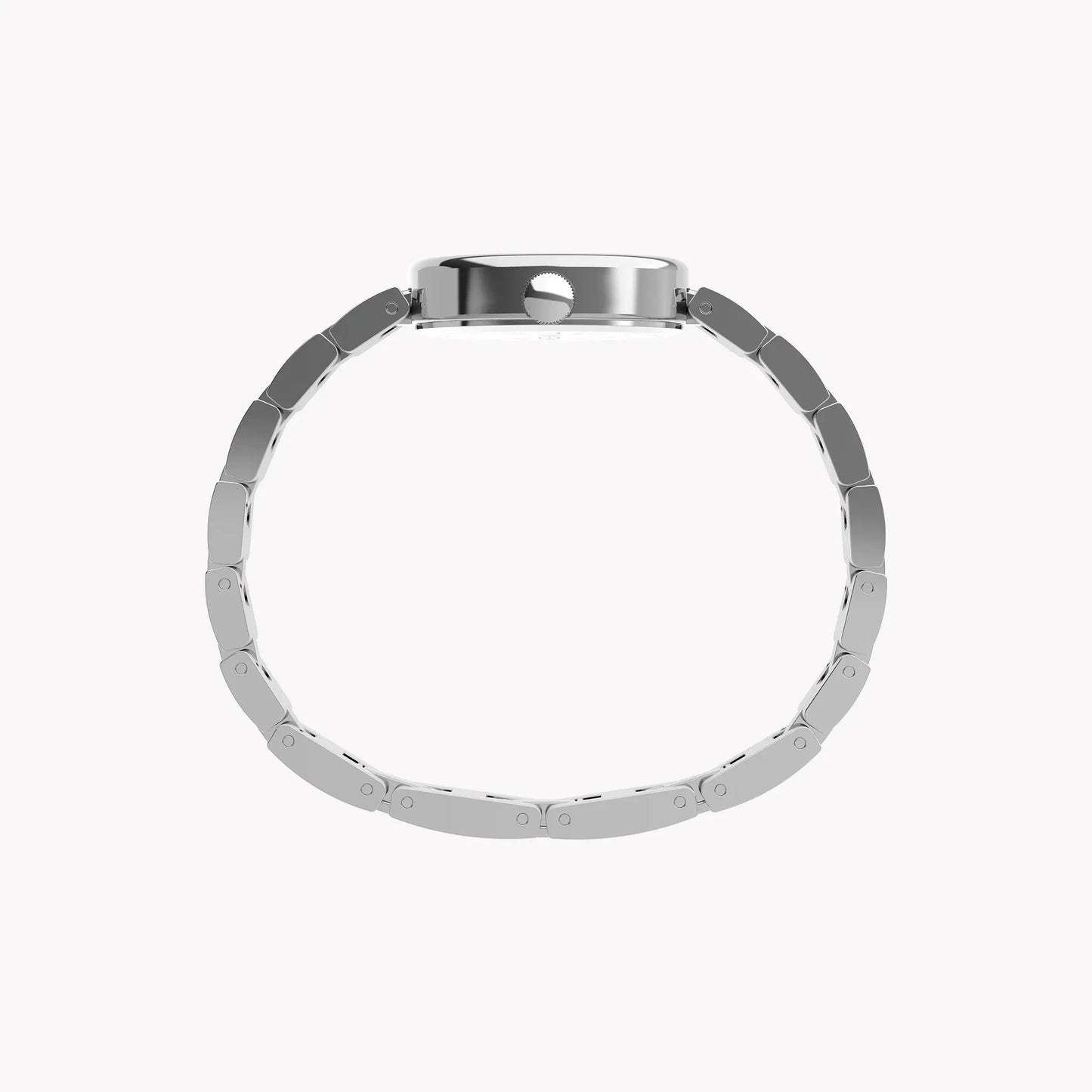 Cavatina Silver-Tone Case & Bracelet with Aquamarine Dial TW2Y26600 by TIMEX