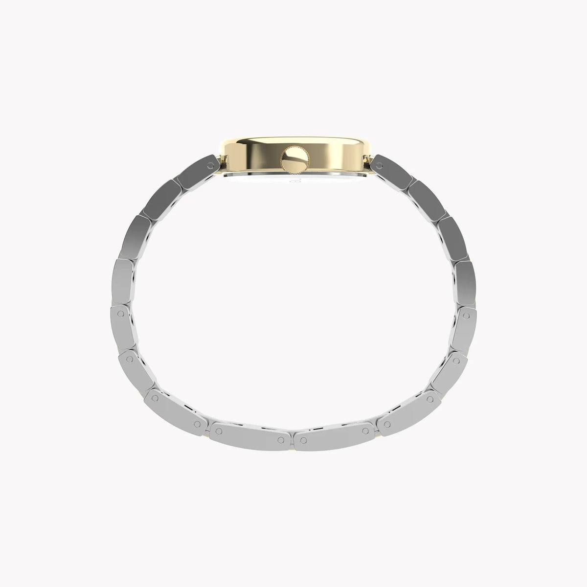 Cavatina Gold-tone Case Two-tone Bracelet White Dial TW2Y26800 by TIMEX
