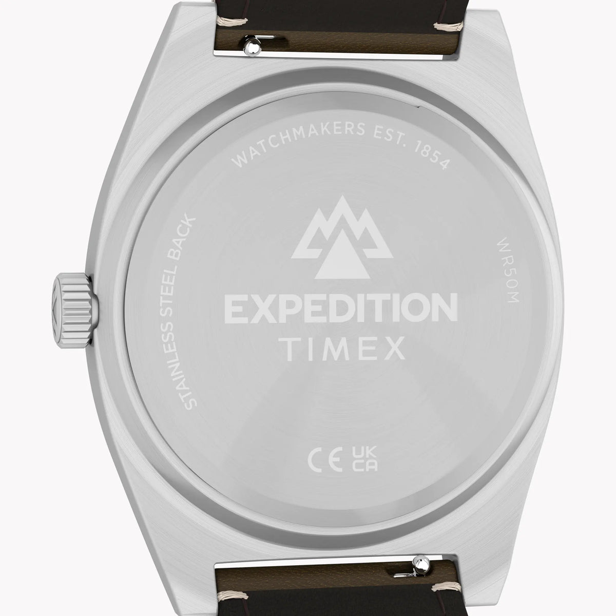 Timex Men's Silver-Tone, Brown Watch | TW2Y30600 by TIMEX