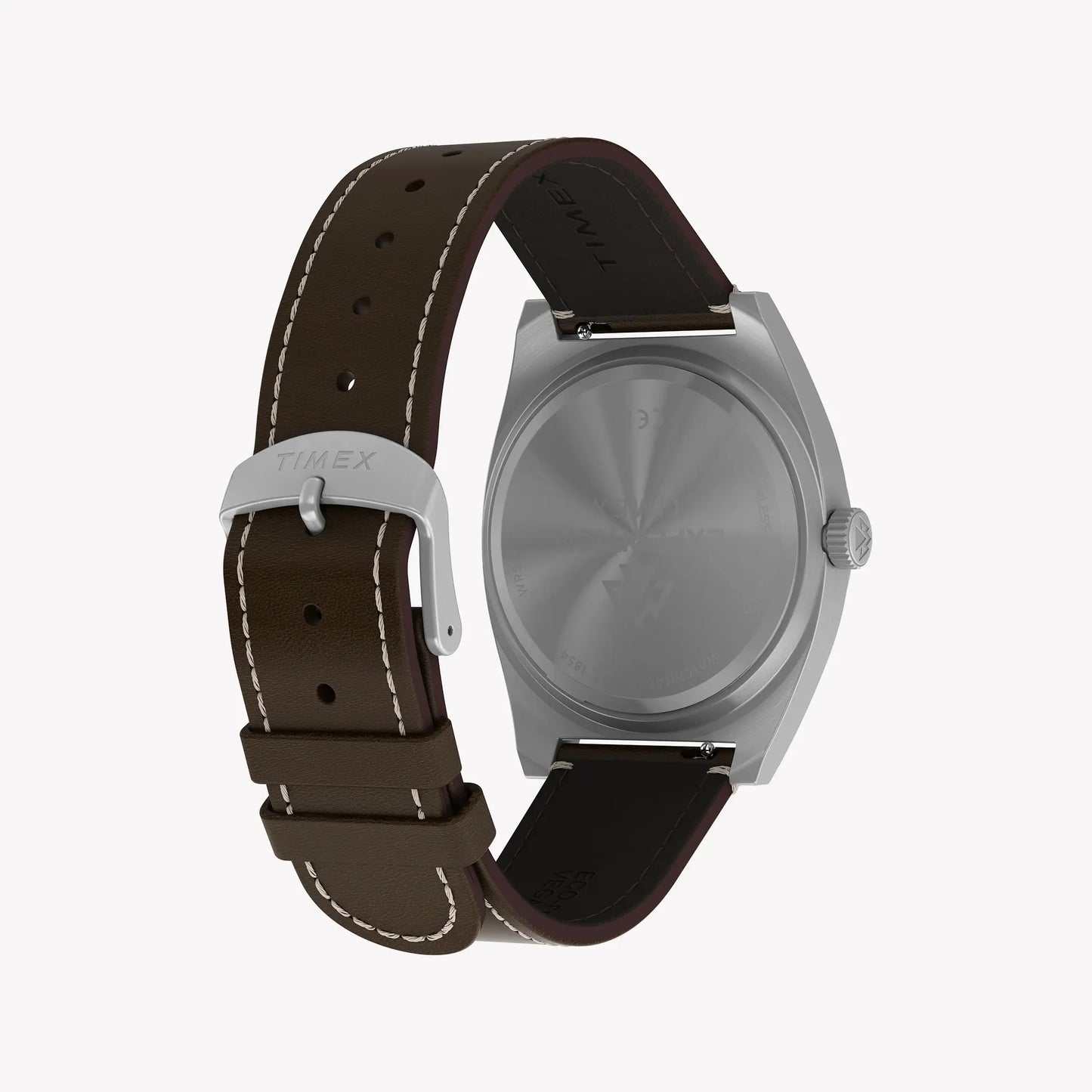 Timex Men's Silver-Tone, Brown Watch | TW2Y30600 by TIMEX