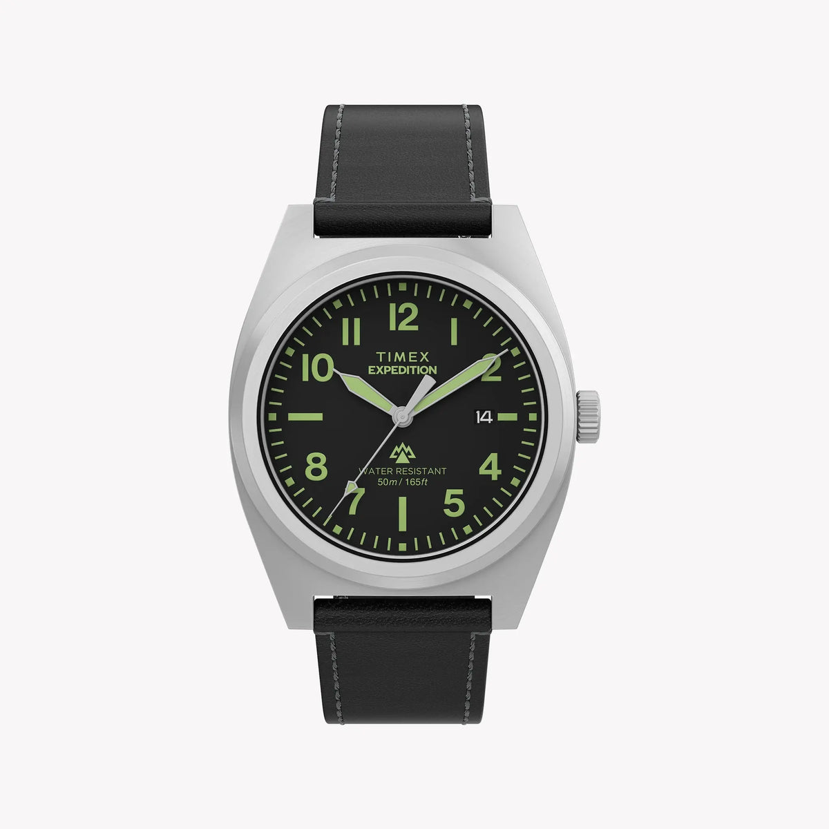 Timex Men's Silver-Tone Brass, Eco-conscious Black | TW2Y30700 by TIMEX