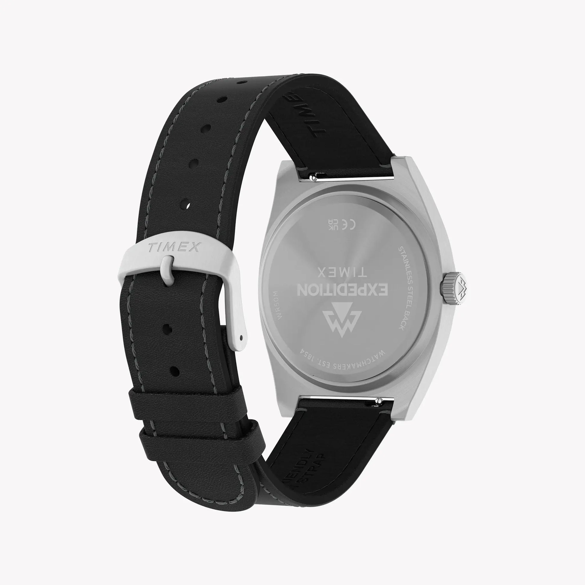 Timex Men's Silver-Tone Brass, Eco-conscious Black | TW2Y30700 by TIMEX