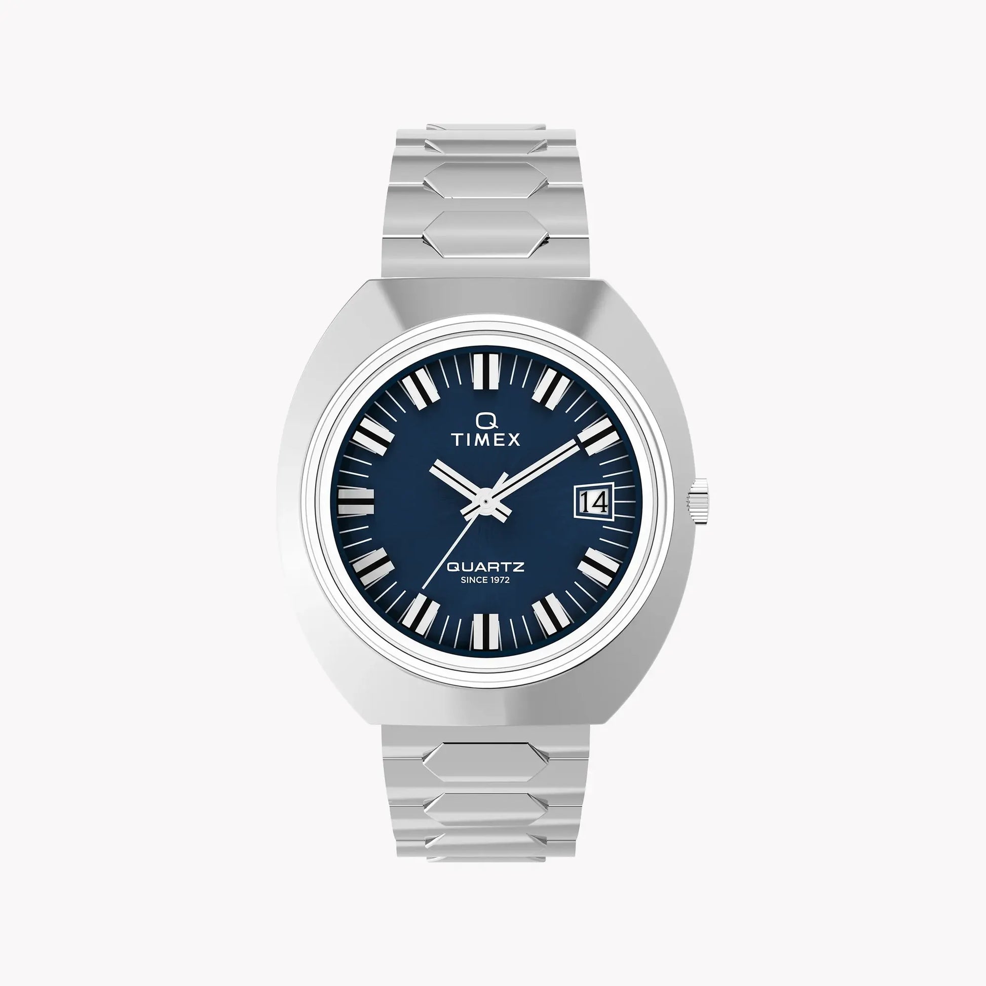 Q Timex 1972 39mm Time Machine Bracelet Watch | TW2Y33100 by TIMEX