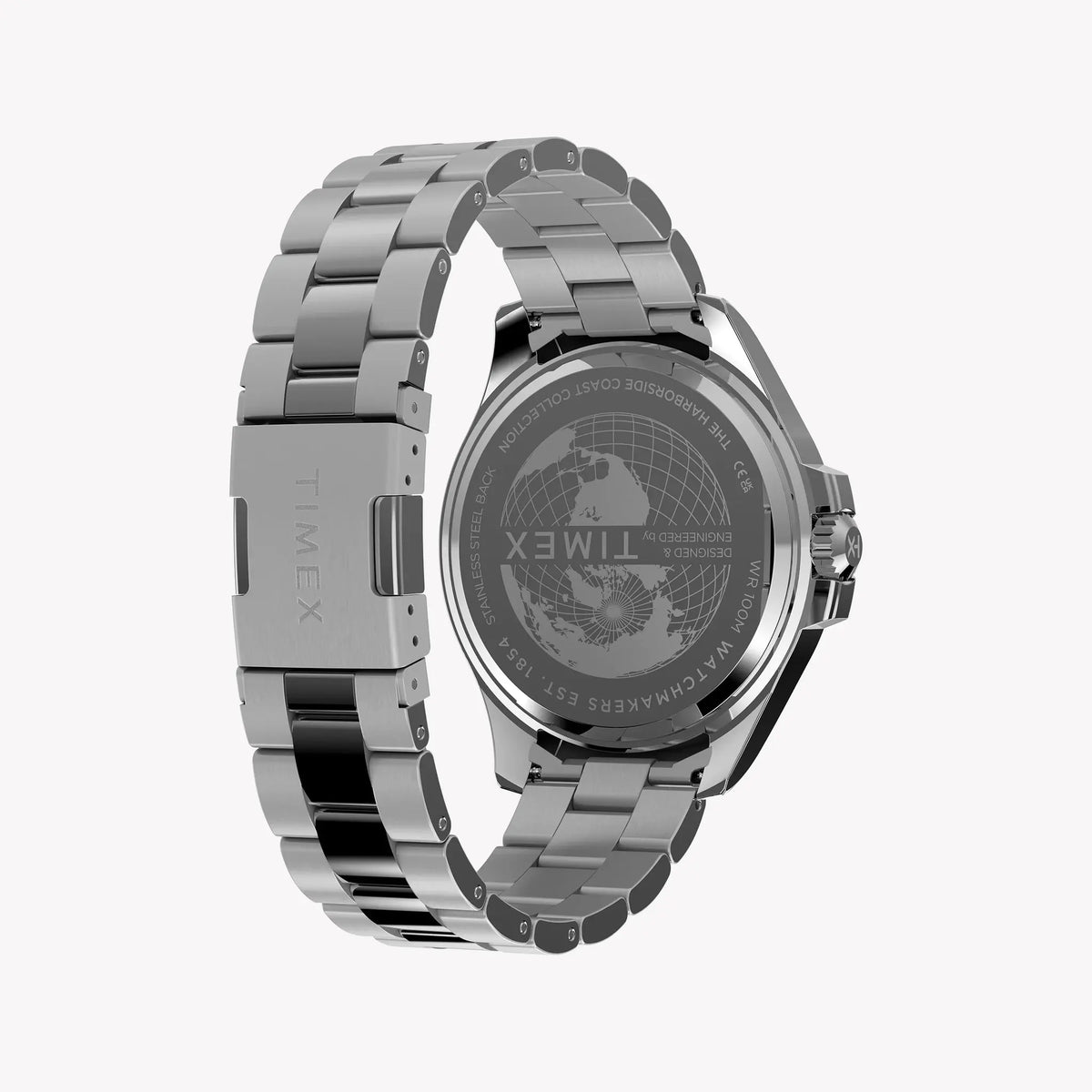 Timex Men's Silver-Tone Stainless Steel, Green Dial | TW2Y33200 by TIMEX