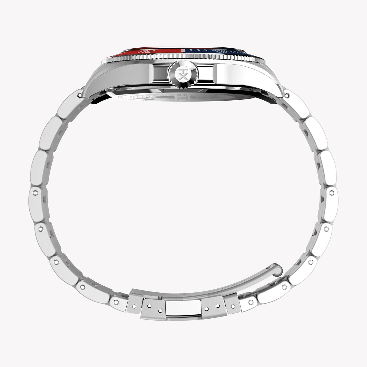 TIMEX Men's Stainless Steel Silver-Tone, Black | TW2Y33300 by TIMEX