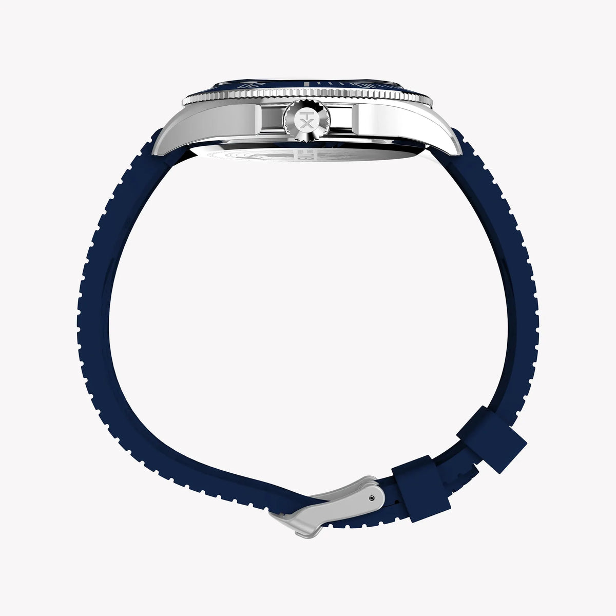 Timex Men's Silver-Tone SS, Blue Resin | TW2Y33400 by TIMEX