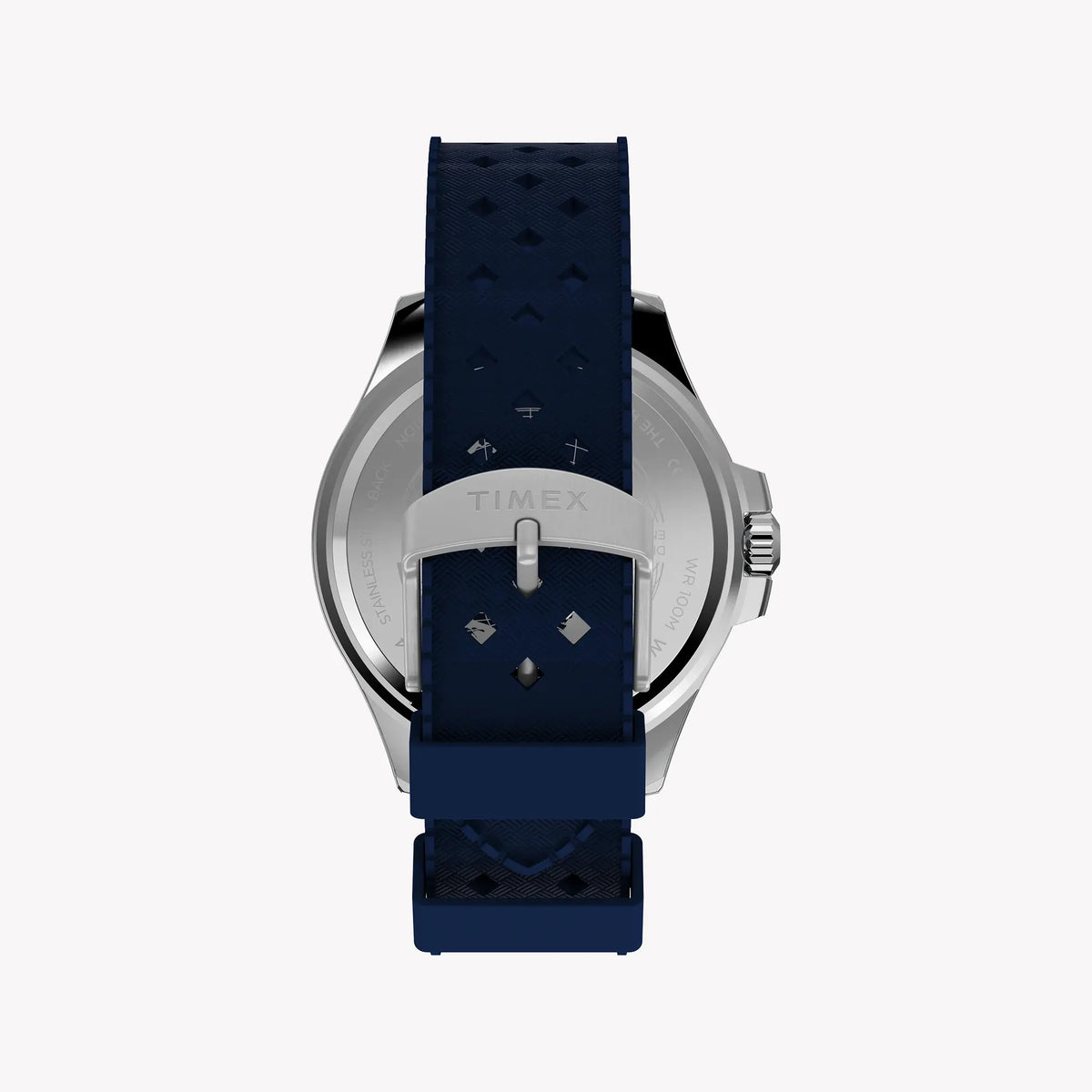 Timex Men's Silver-Tone SS, Blue Resin | TW2Y33400 by TIMEX
