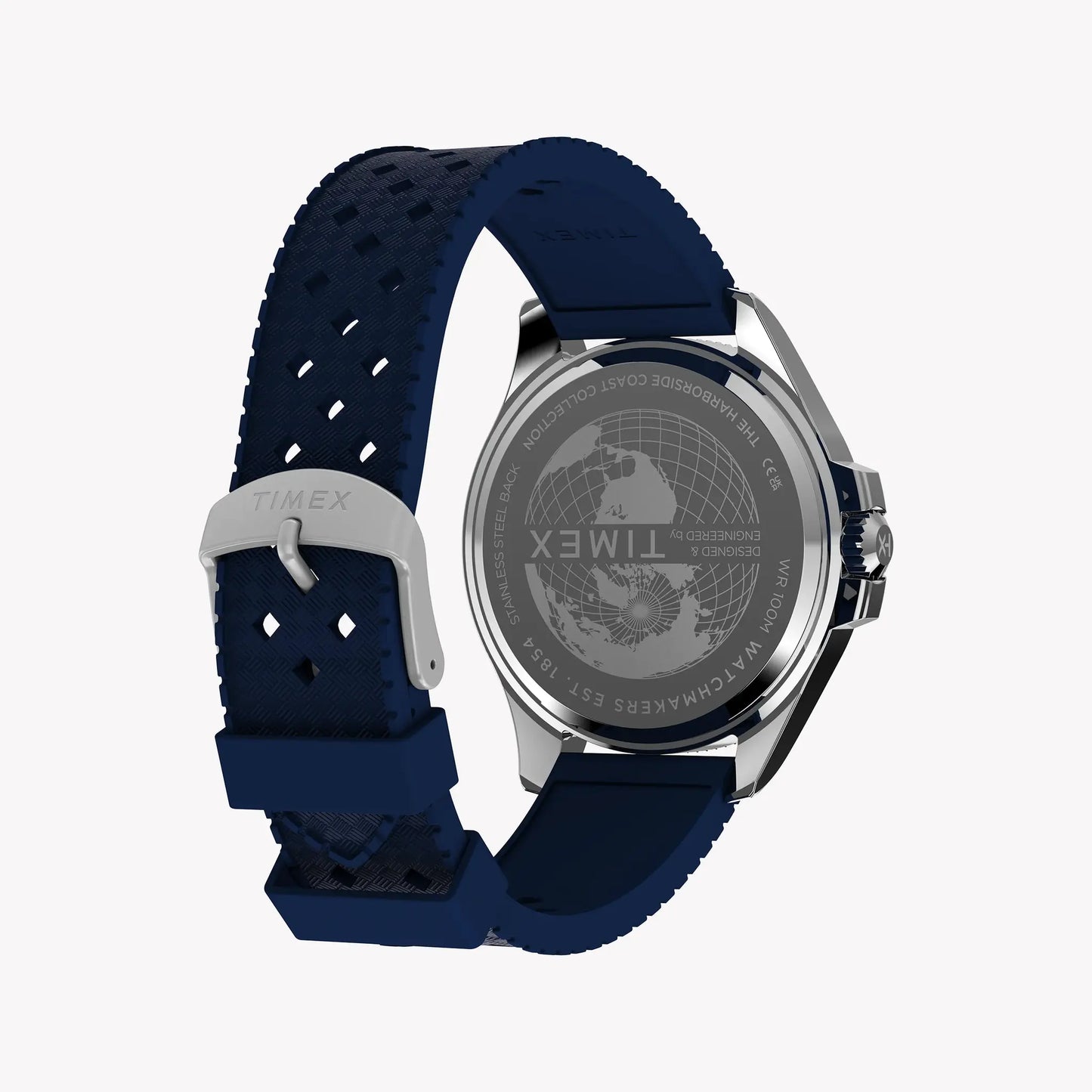 Timex Men's Silver-Tone SS, Blue Resin | TW2Y33400 by TIMEX