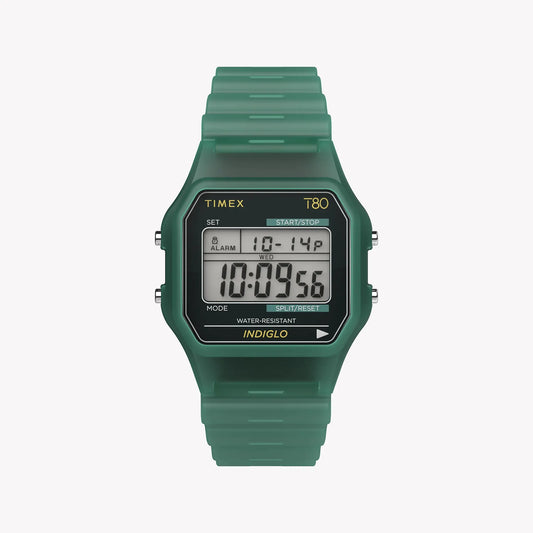 TIMEX Unisex's Green Resin, Green Resin | TW2Y34100 by TIMEX