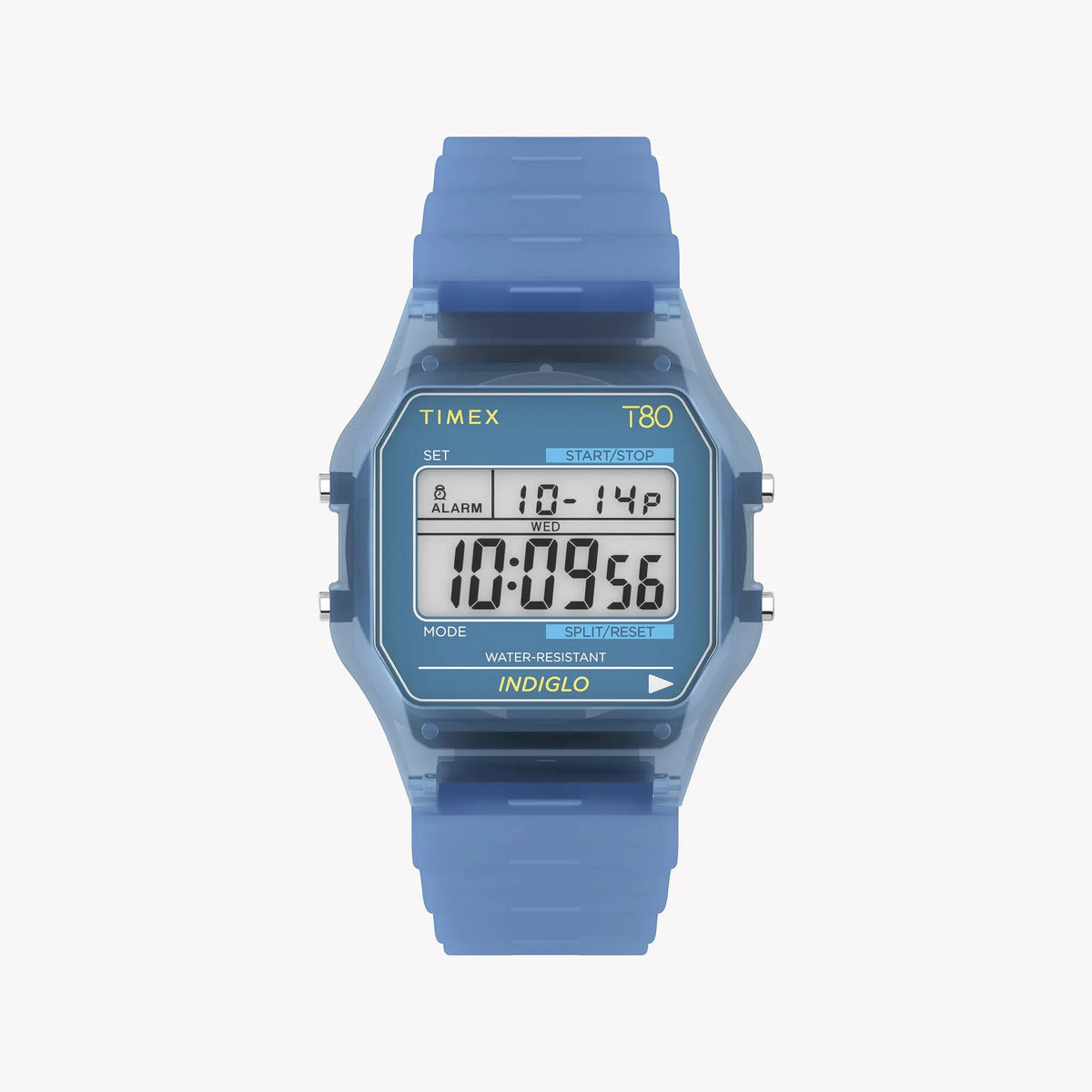 Timex Unisex's Blue Resin Case, Blue Resin Band | TW2Y34200 by TIMEX
