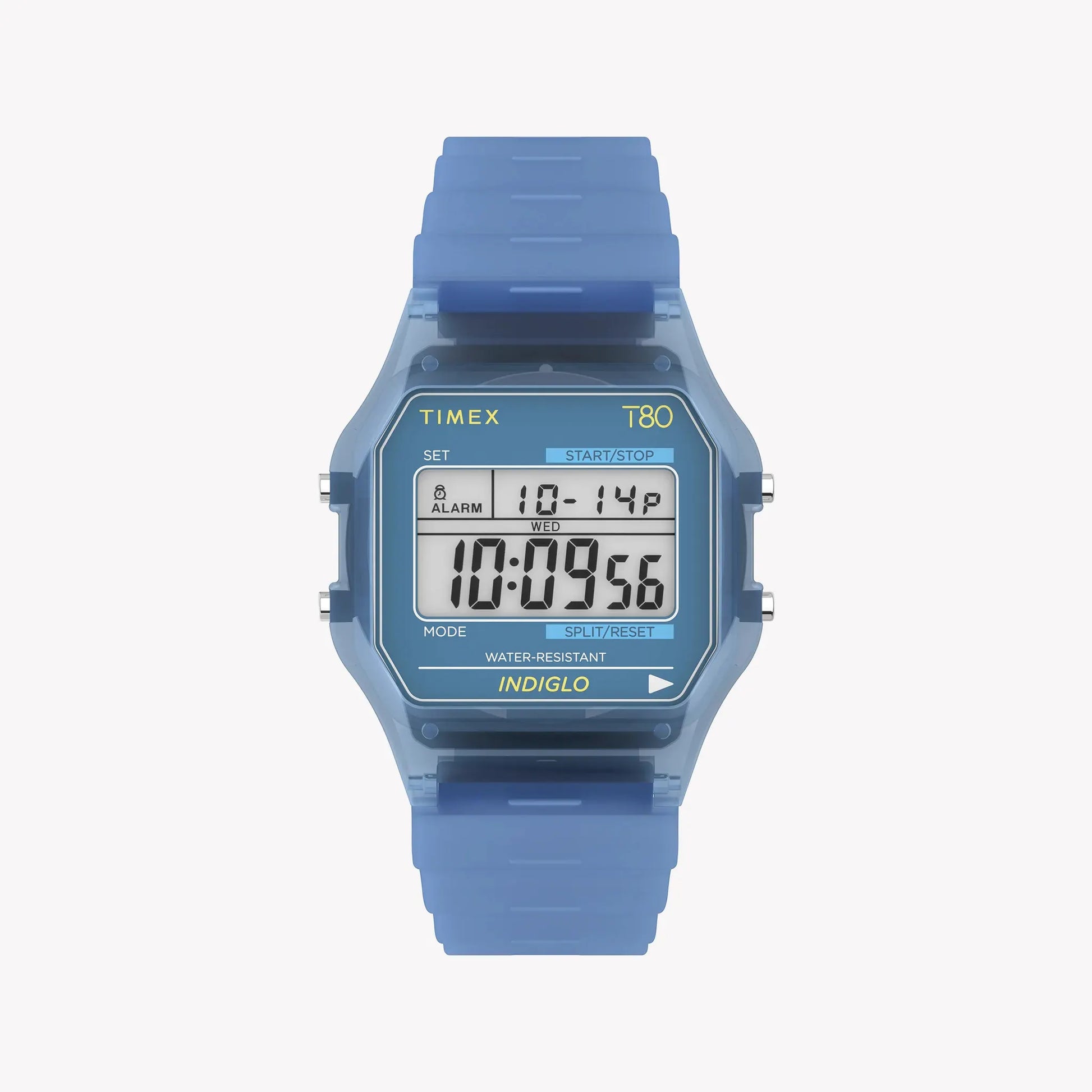 Timex Unisex's Blue Resin Case, Blue Resin Band | TW2Y34200 by TIMEX