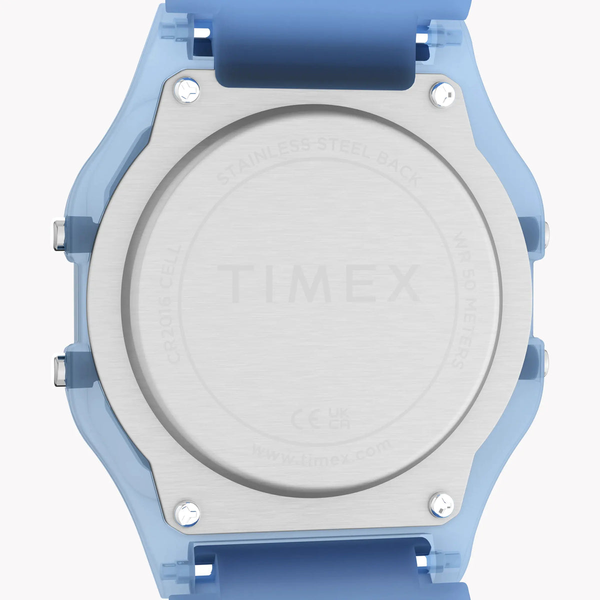 Timex Unisex's Blue Resin Case, Blue Resin Band | TW2Y34200 by TIMEX