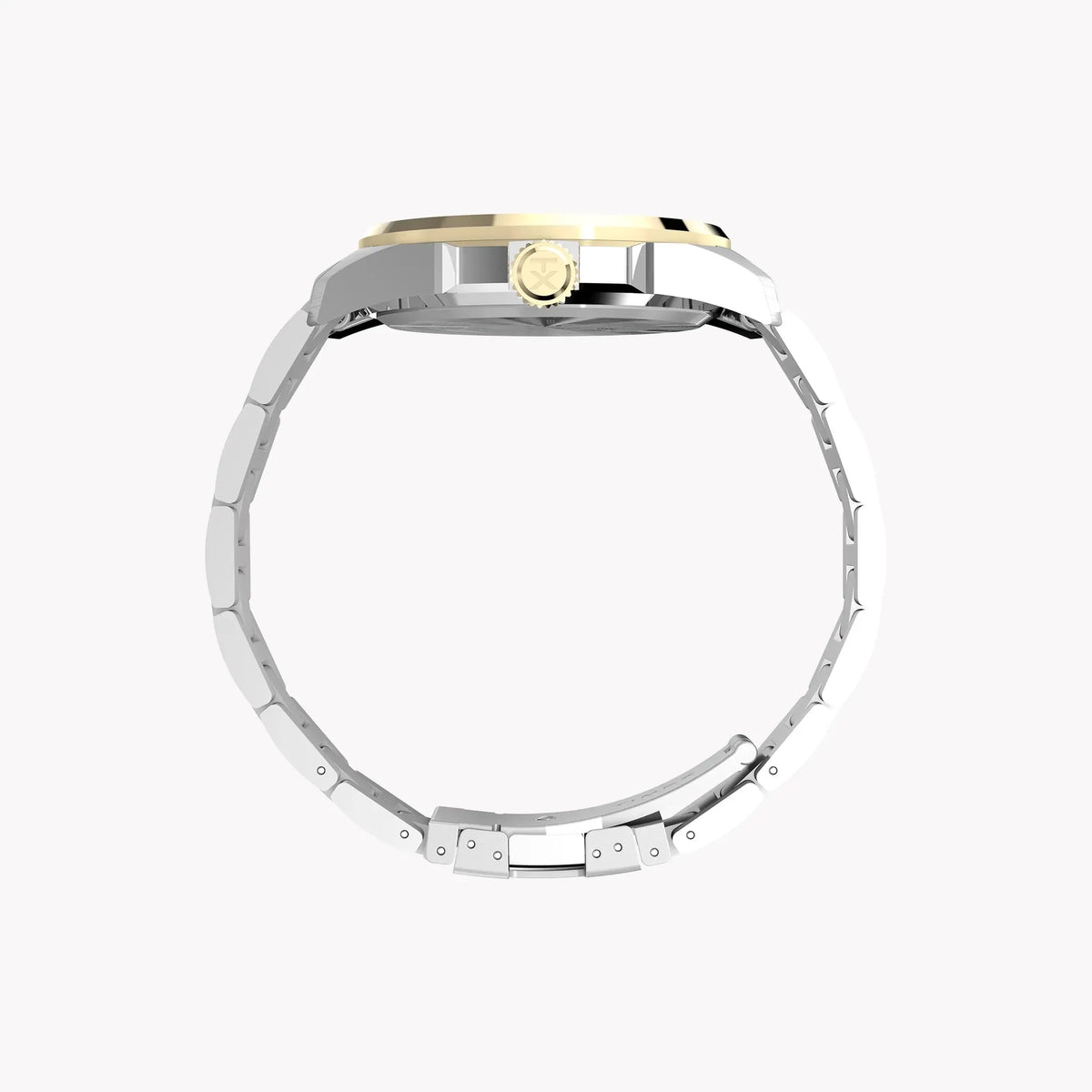 Essex 3-Hand Black Dial Two Tone SST Bracelet | Model TW2Y35300 by TIMEX