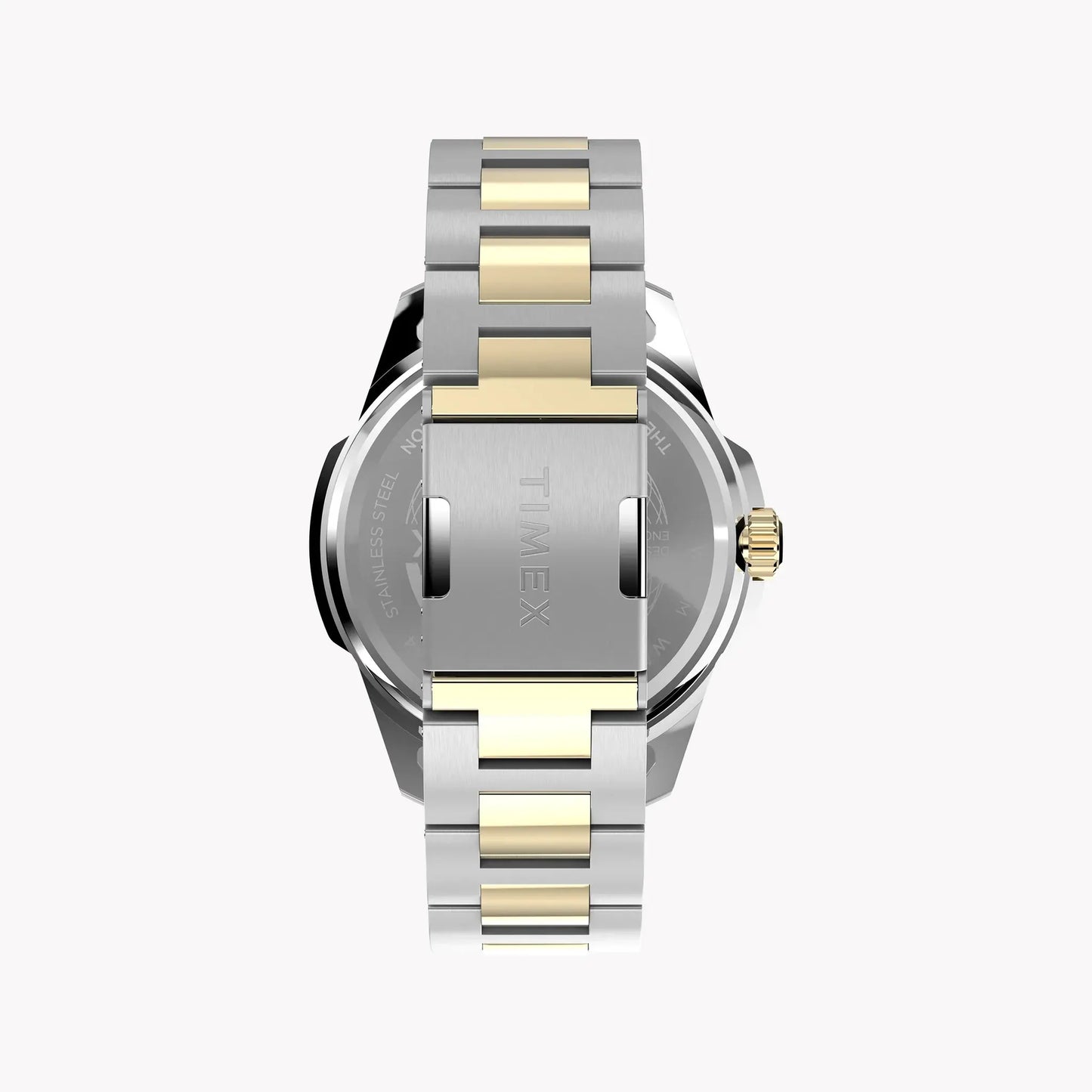 Essex 3-Hand Black Dial Two Tone SST Bracelet | Model TW2Y35300 by TIMEX