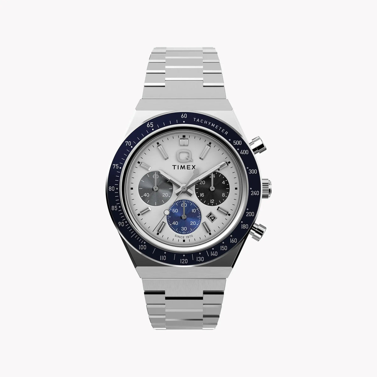 Q Timex Chronograph 40mm Stainless Steel Watch | TW2Y36200 by TIMEX