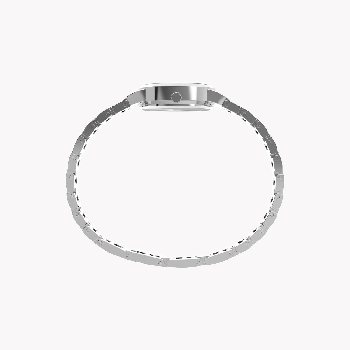 Womens Silver Tone Case & Bracelet with Mother of Pearl Dial TW2Y38400 by TIMEX