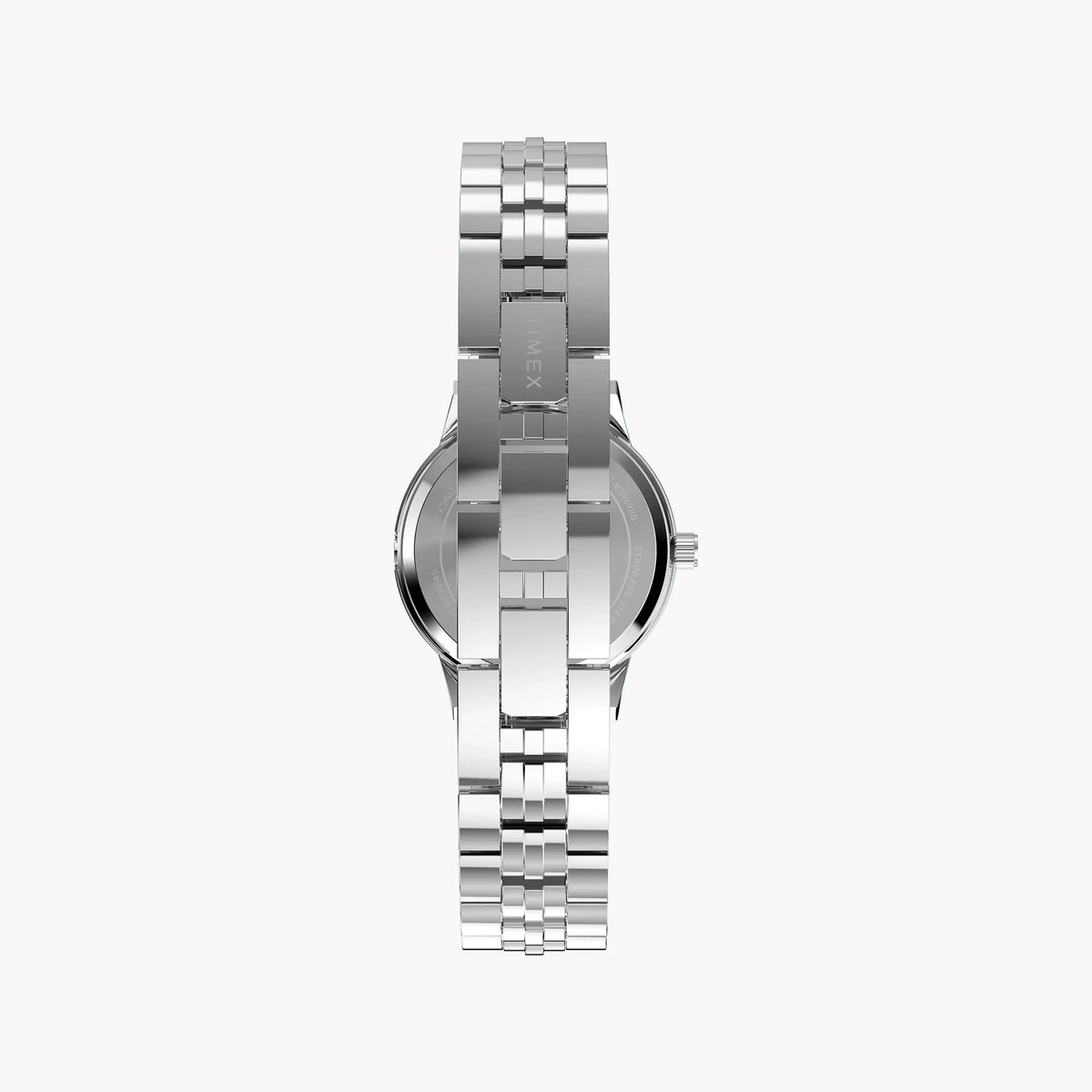 Womens Silver Tone Case & Bracelet with Mother of Pearl Dial TW2Y38400 by TIMEX