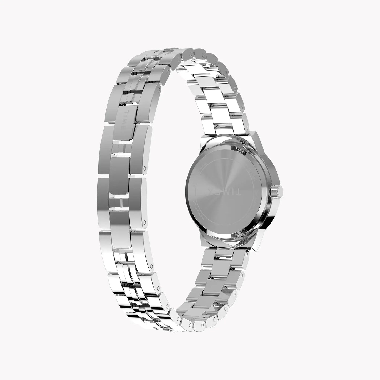 Womens Silver Tone Case & Bracelet with Mother of Pearl Dial TW2Y38400 by TIMEX