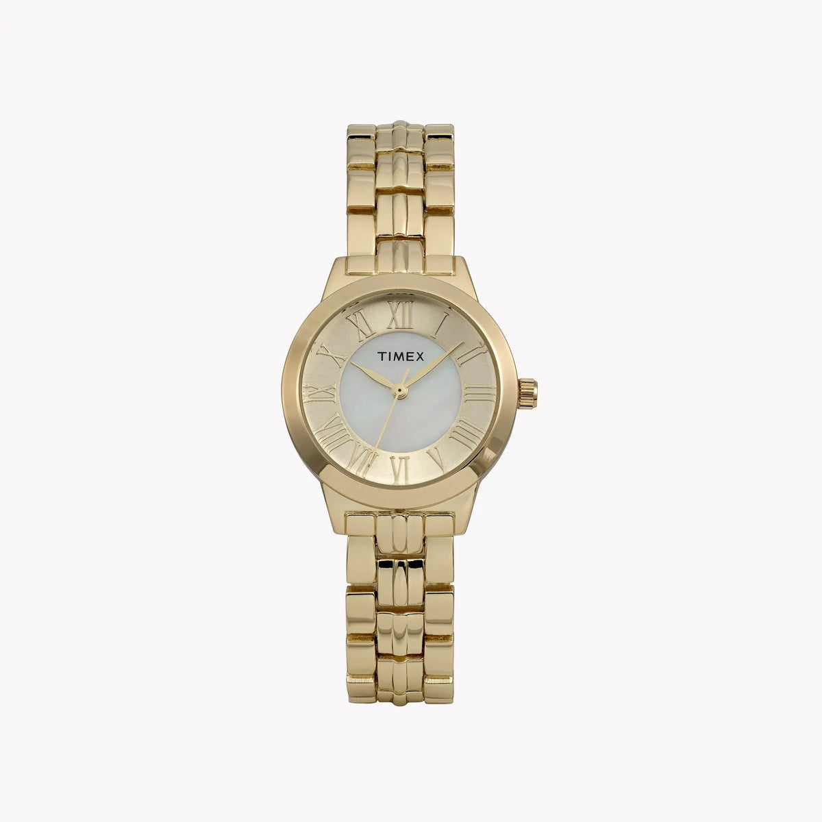Women’s Gold Tone Case & Bracelet with Gold Dial TW2Y38600 | Elegant Watch by TIMEX