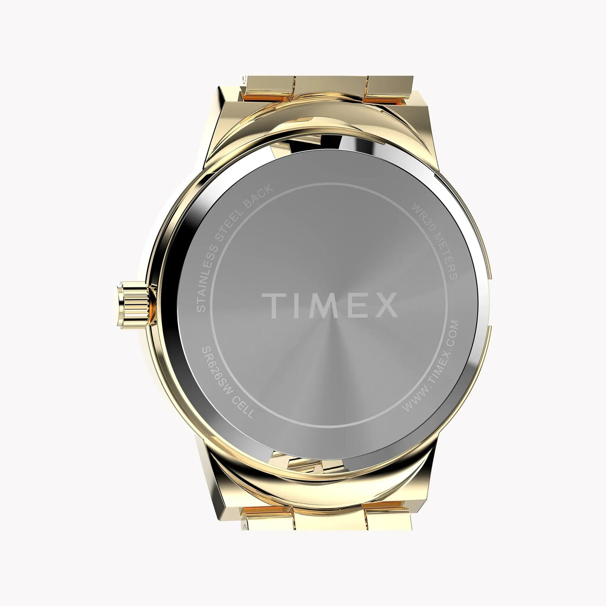 Women’s Gold Tone Case & Bracelet with Gold Dial TW2Y38600 | Elegant Watch by TIMEX