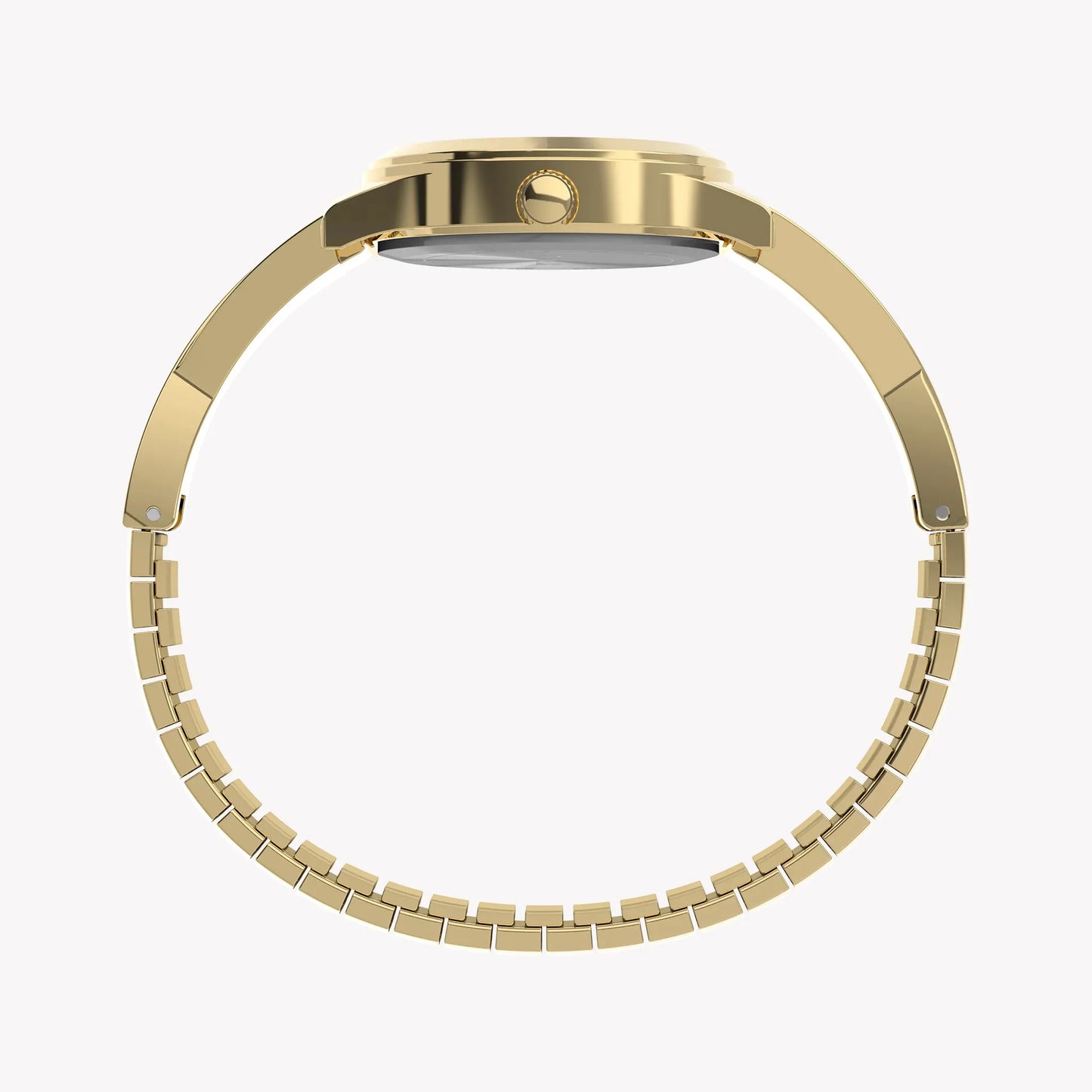 TIMEX Women's Gold-Tone Steel, Black Dial | TW2Y39200 by TIMEX