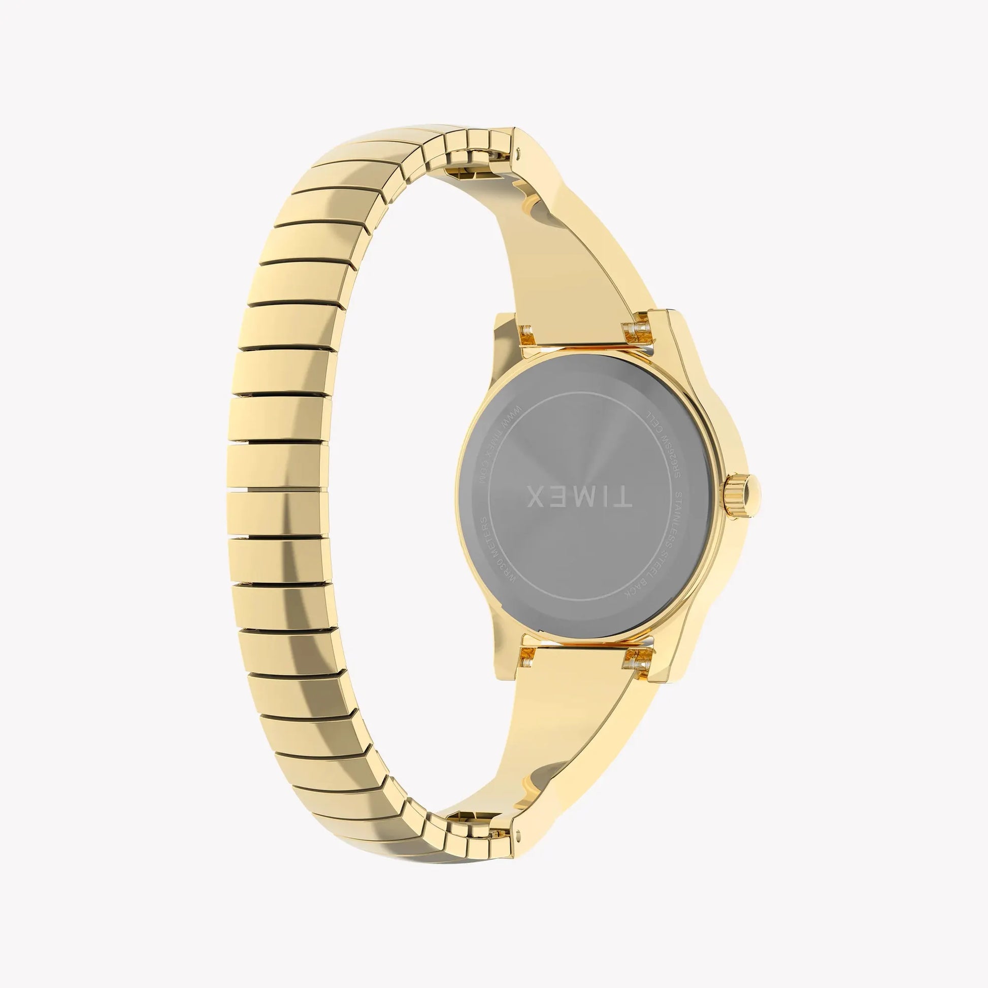 TIMEX Women's Gold-Tone Steel, Black Dial | TW2Y39200 by TIMEX