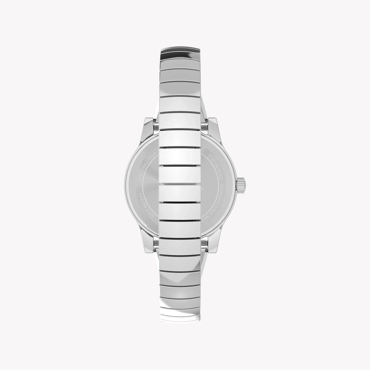 Timex Women's Silver-Tone Stainless Steel, Blue Dial | TW2Y39400 by TIMEX
