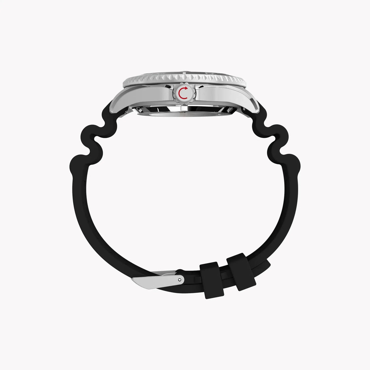 Deep Water Meridian 200 SST Black Dial Black Strap Watch | TW2Y40000 by TIMEX