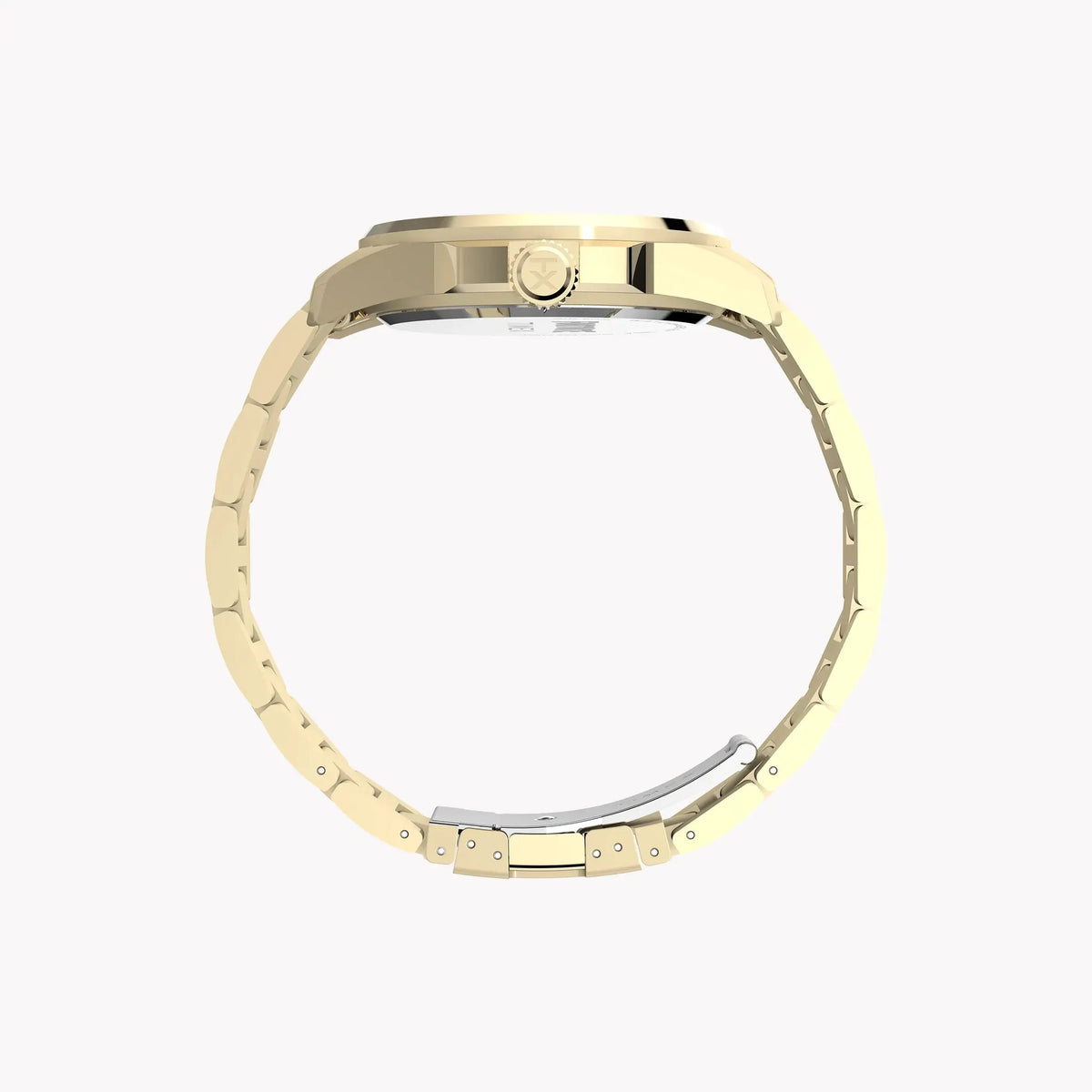 TIMEX X Fortnite Essex 45mm Gold Tone Case Black Dial Bracelet | TW2Y47200 by TIMEX