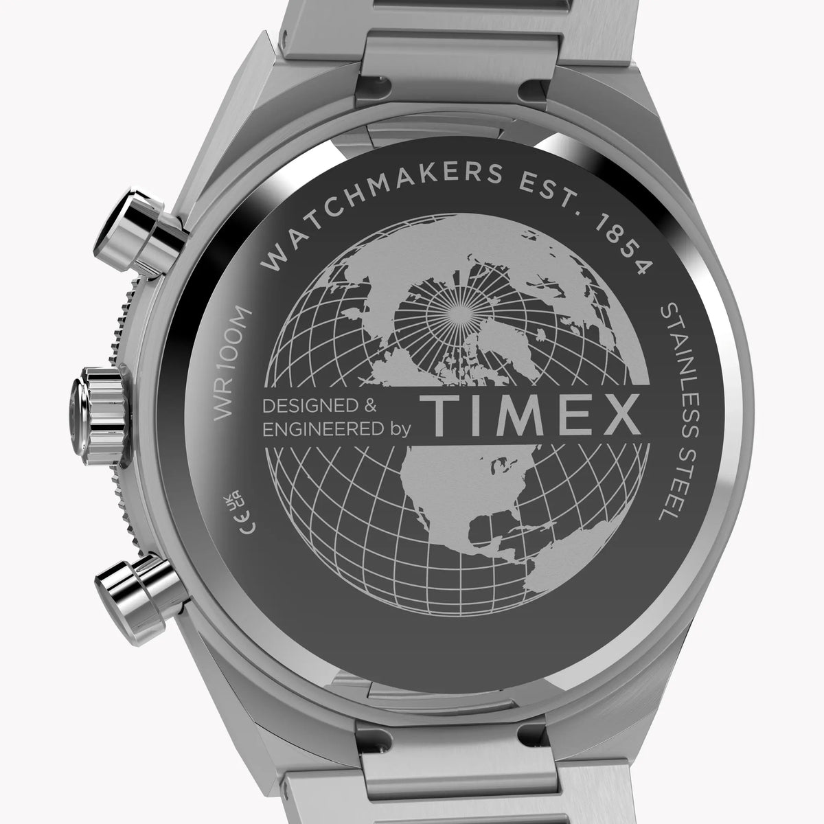 TIMEX Men's Stainless Steel Silver-Tone, Blue Dial | TW2Y55900 by TIMEX