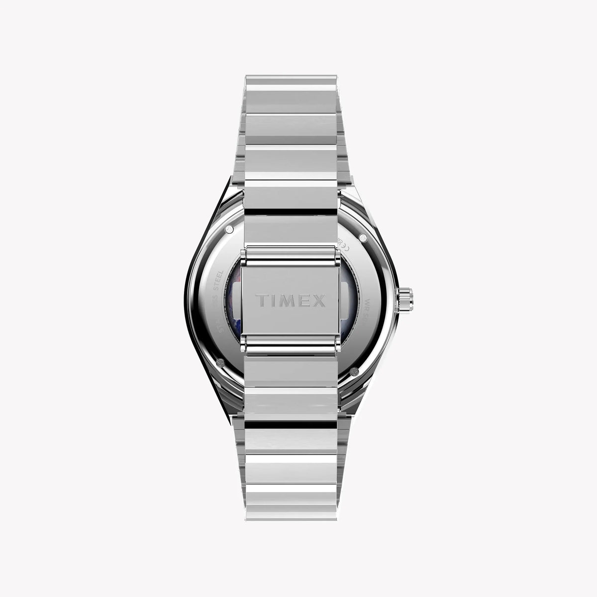 TIMEX Men's Stainless Steel Silver-Tone, Black Dial | TW2Y56700 by TIMEX