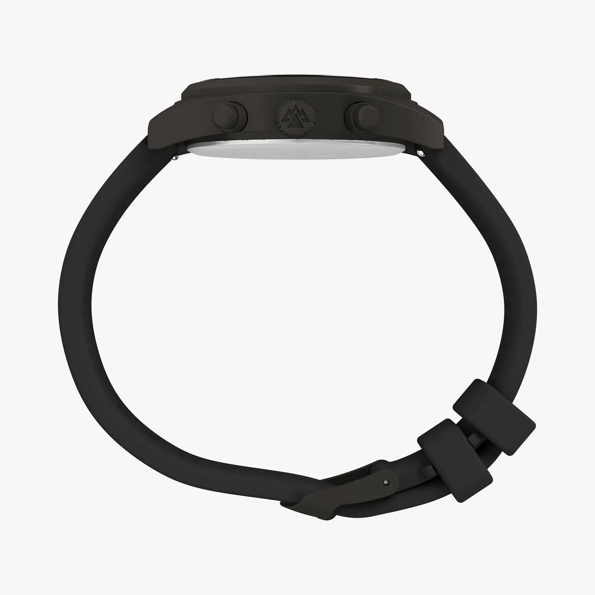 Timex Men's Gunmetal SS, Black Silicone | TW2Y61000 by TIMEX