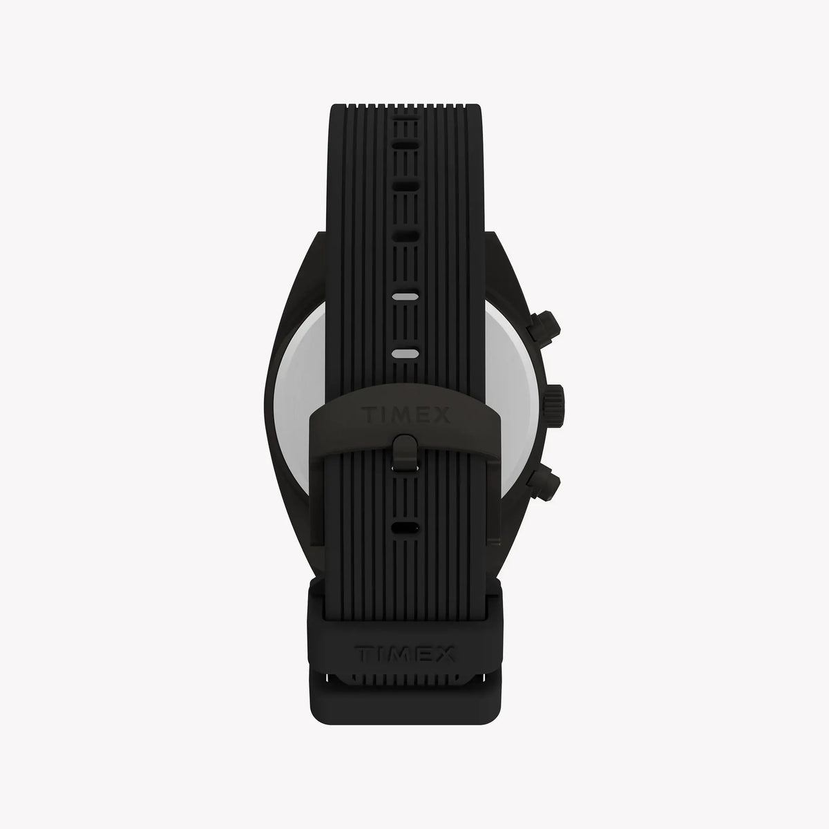 Timex Men's Gunmetal SS, Black Silicone | TW2Y61000 by TIMEX