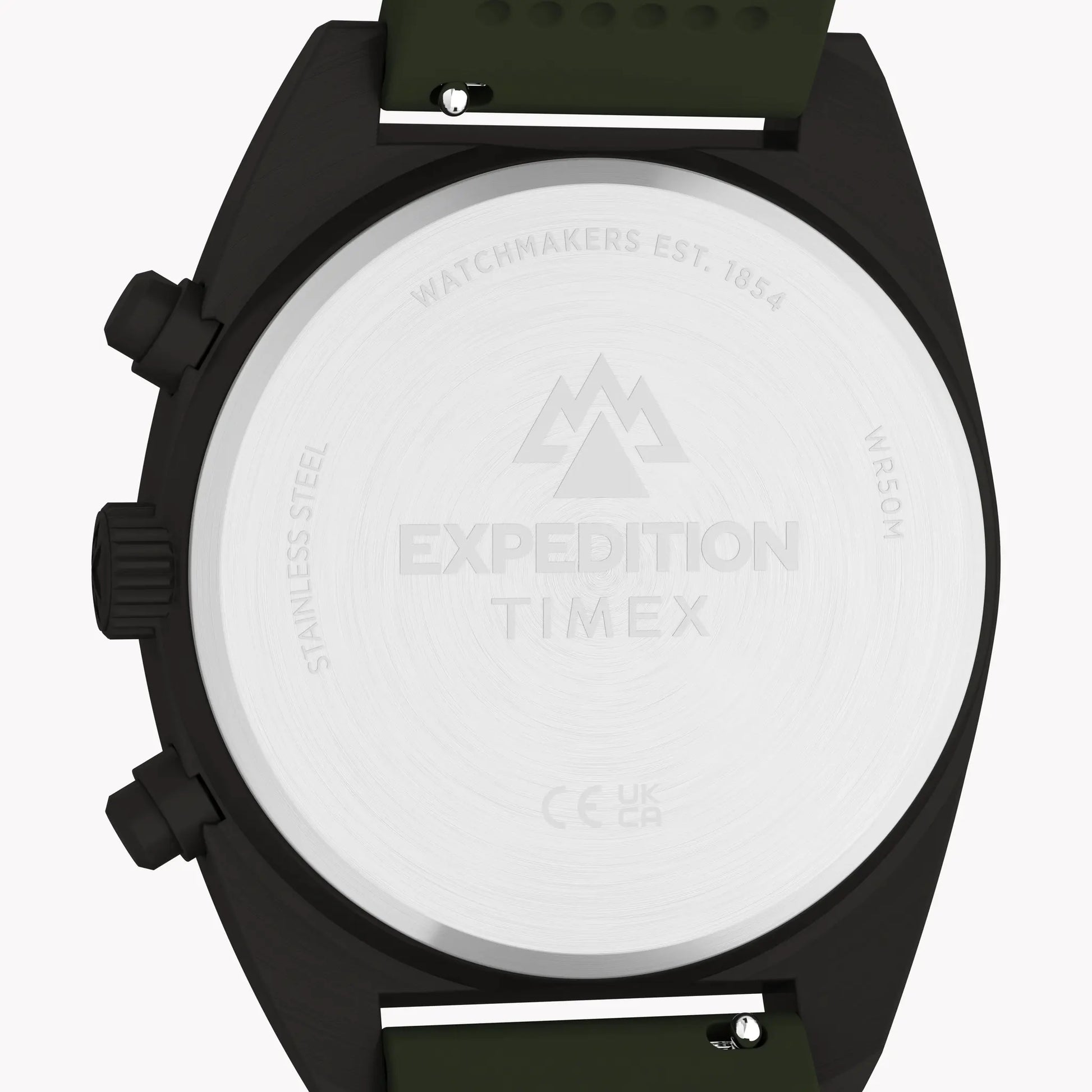 TIMEX Men's Gunmetal, Green | TW2Y61100 by TIMEX