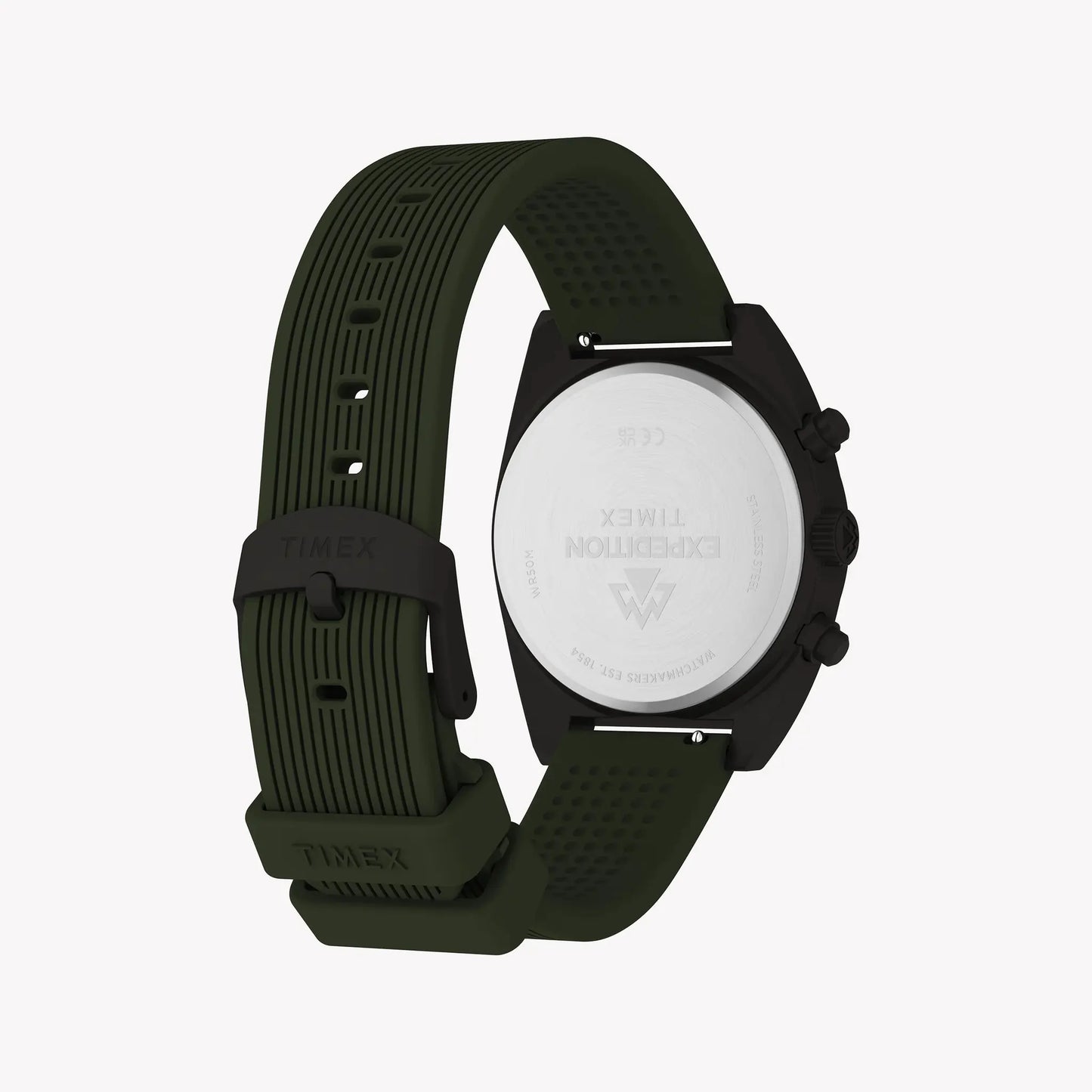 TIMEX Men's Gunmetal, Green | TW2Y61100 by TIMEX