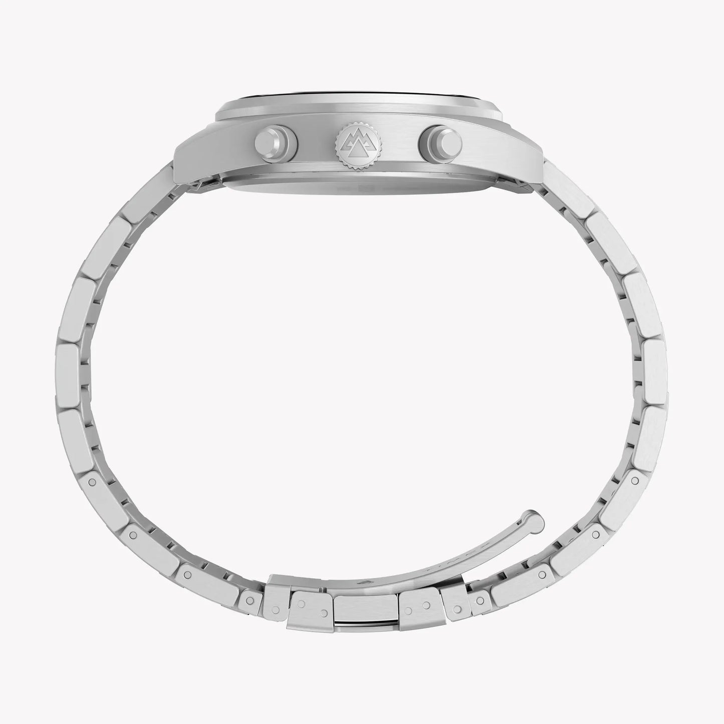 Timex Men's Stainless Steel Silver-Tone, Black Dial | TW2Y61200 by TIMEX