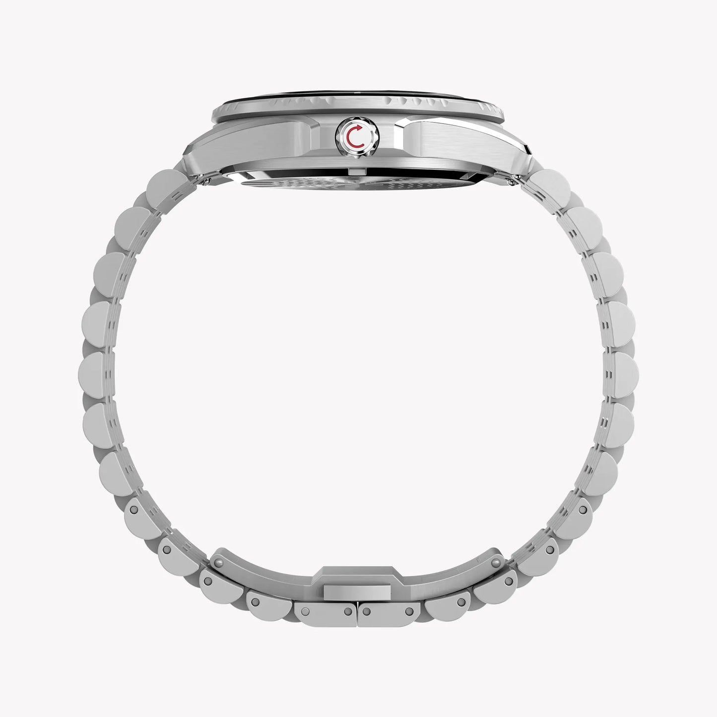 TIMEX Men's SS Silver-Tone, Black Dial | TW2Y64500 by TIMEX