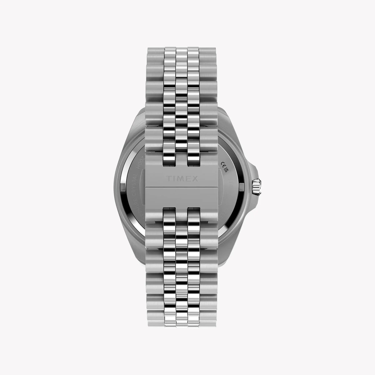 TIMEX Men's SS Silver-Tone, Black Dial | TW2Y64500 by TIMEX