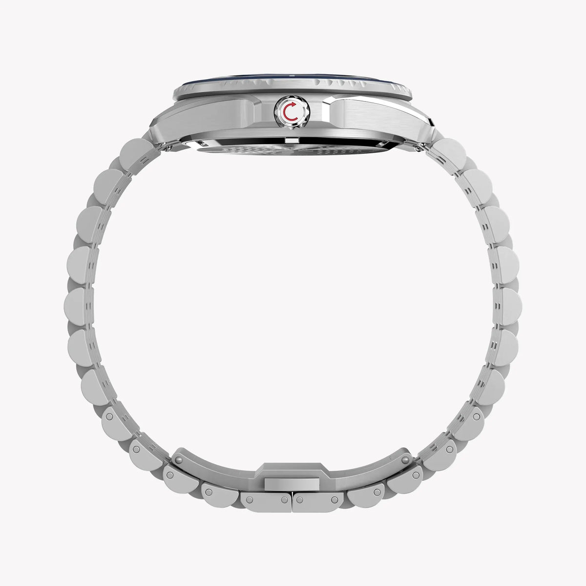 Timex Men's Silver-Tone Steel, Blue Dial | TW2Y64600 by TIMEX