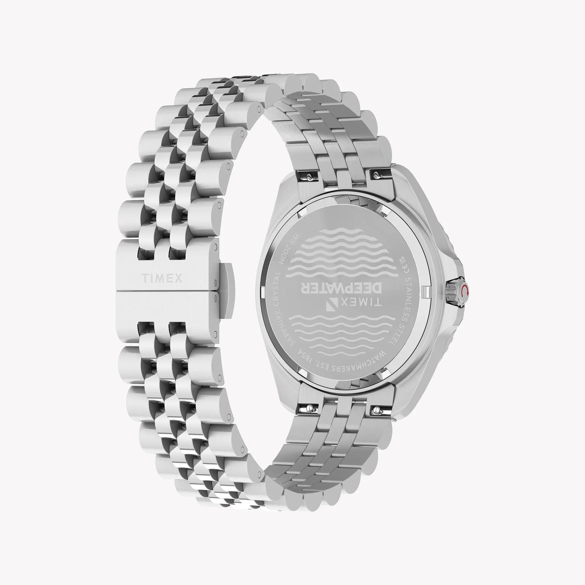 Timex Men's Silver-Tone Steel, Blue Dial | TW2Y64600 by TIMEX