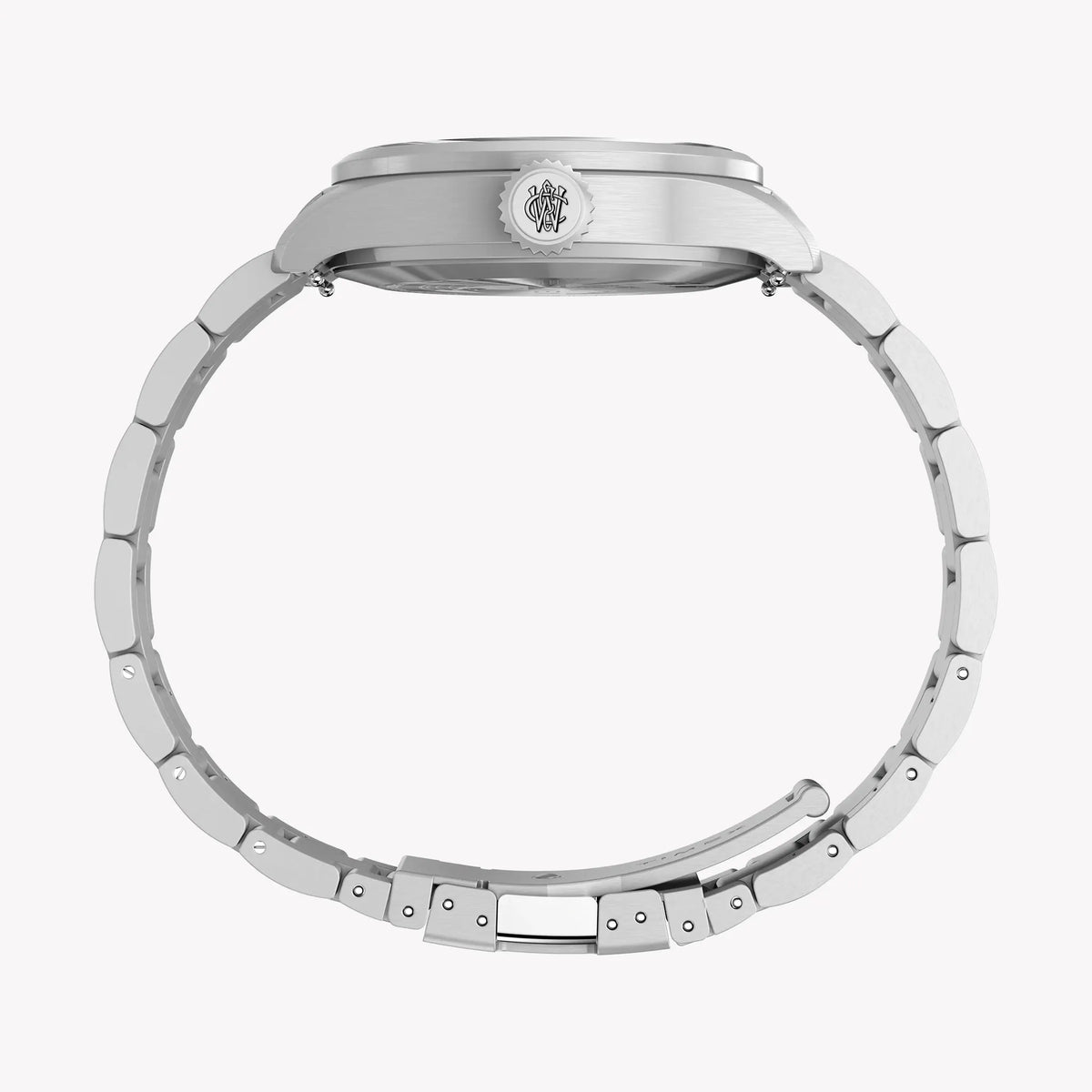 Timex Men's Silver-Tone Stainless, Black Dial | TW2Y70300 by TIMEX