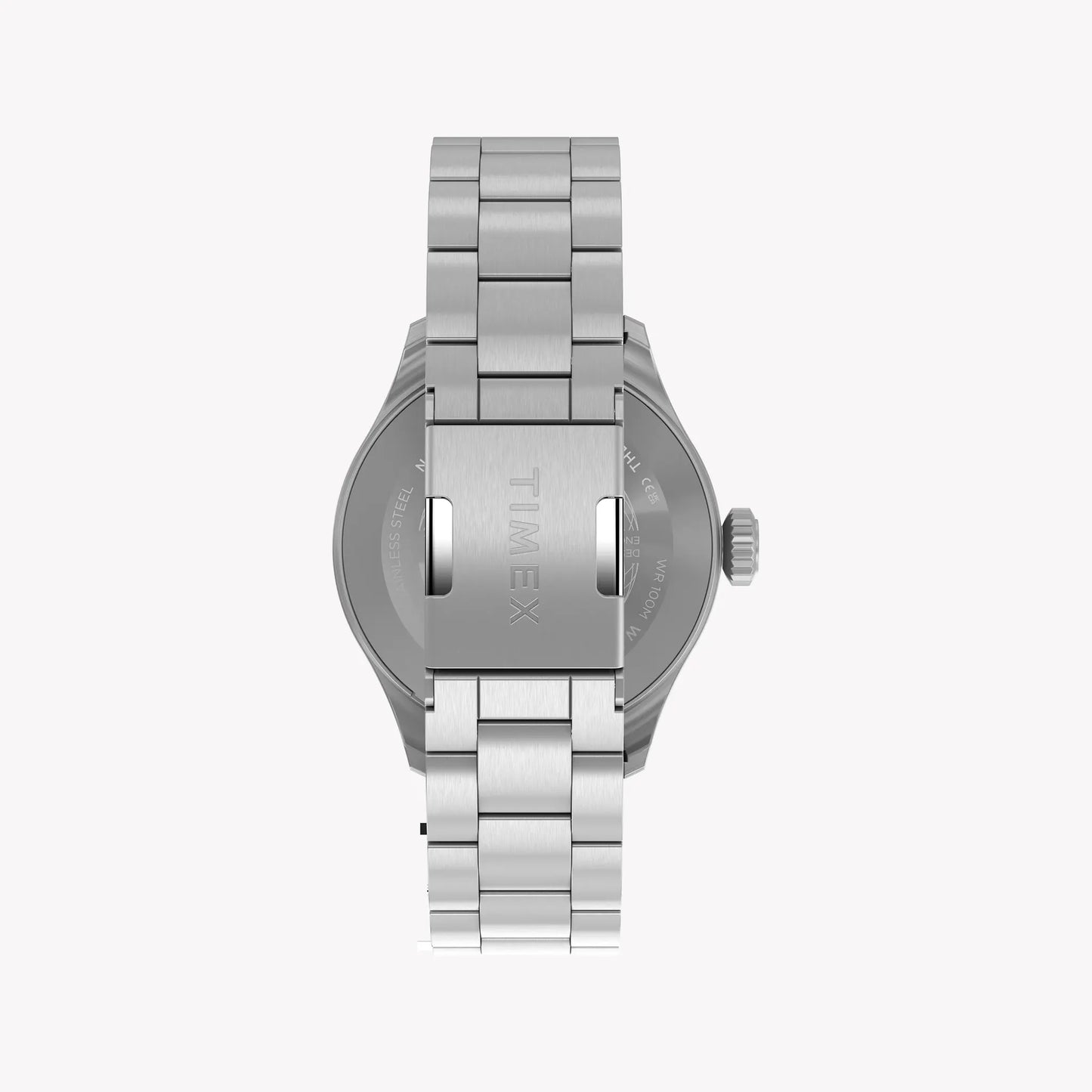 Timex Men's Silver-Tone Stainless, Black Dial | TW2Y70300 by TIMEX