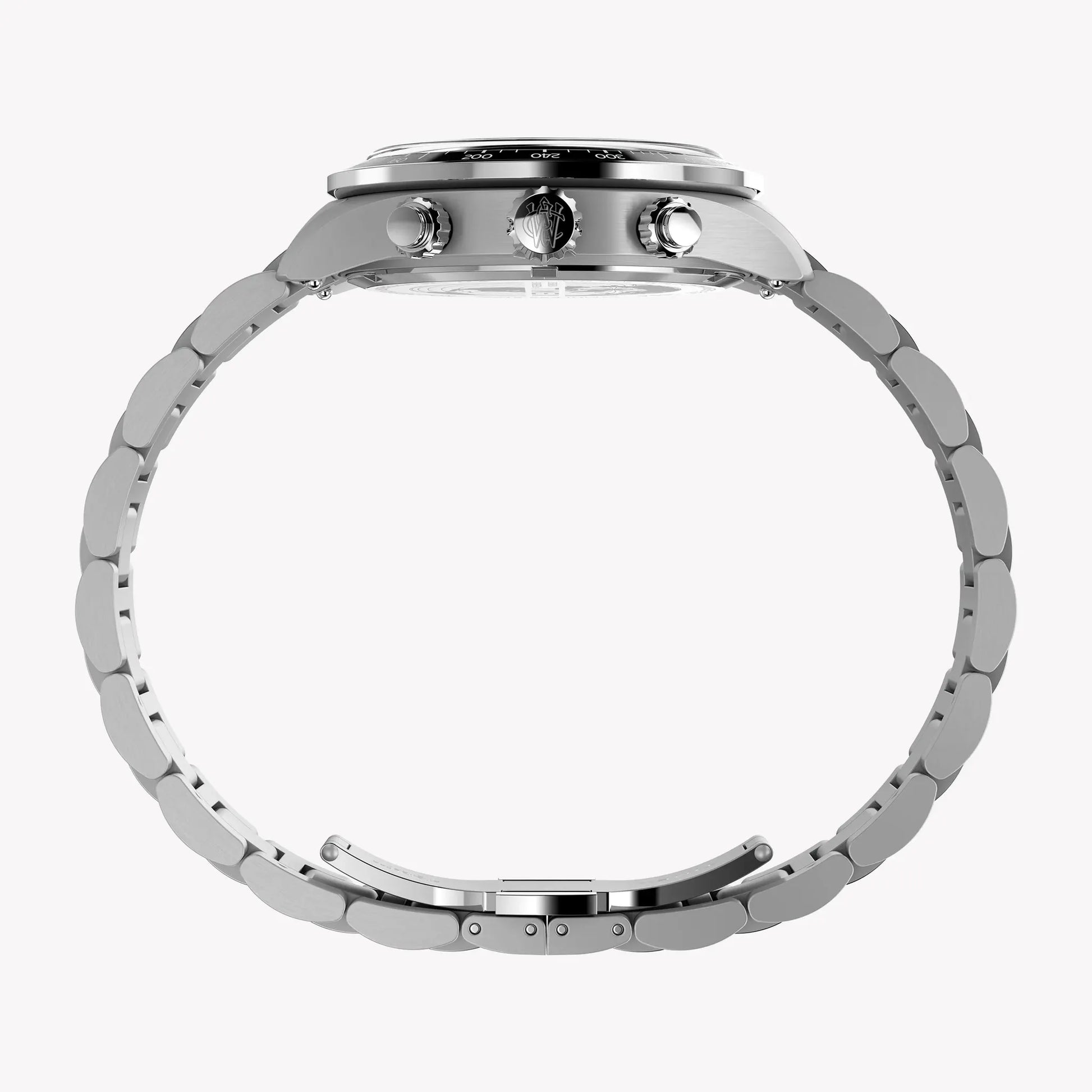 TIMEX Men's Silver-Tone Stainless Steel, Blue Dial | TW2Y70500 by TIMEX
