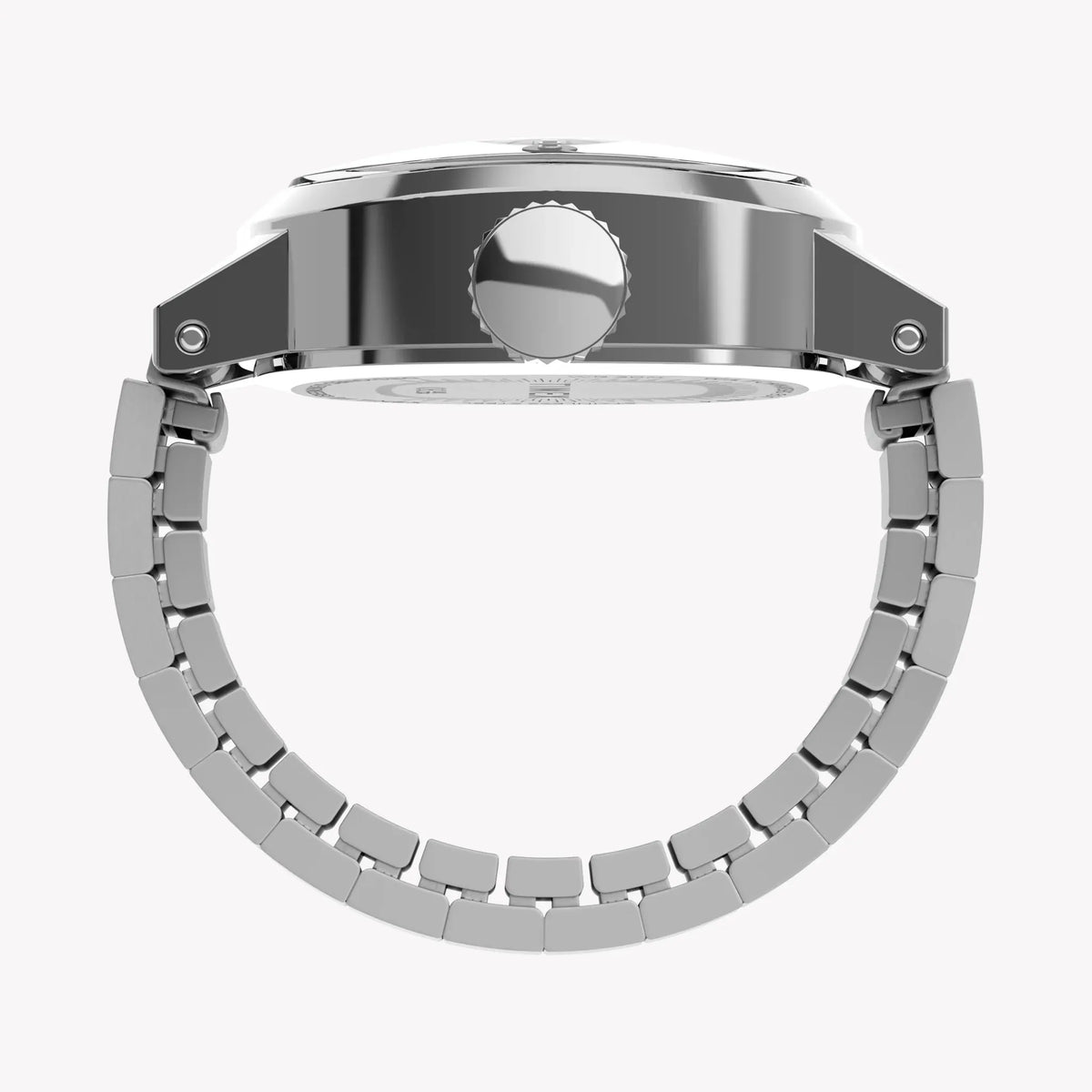 Timex Women's Silver-Tone Steel, White Dial | TW2Y70700 by TIMEX