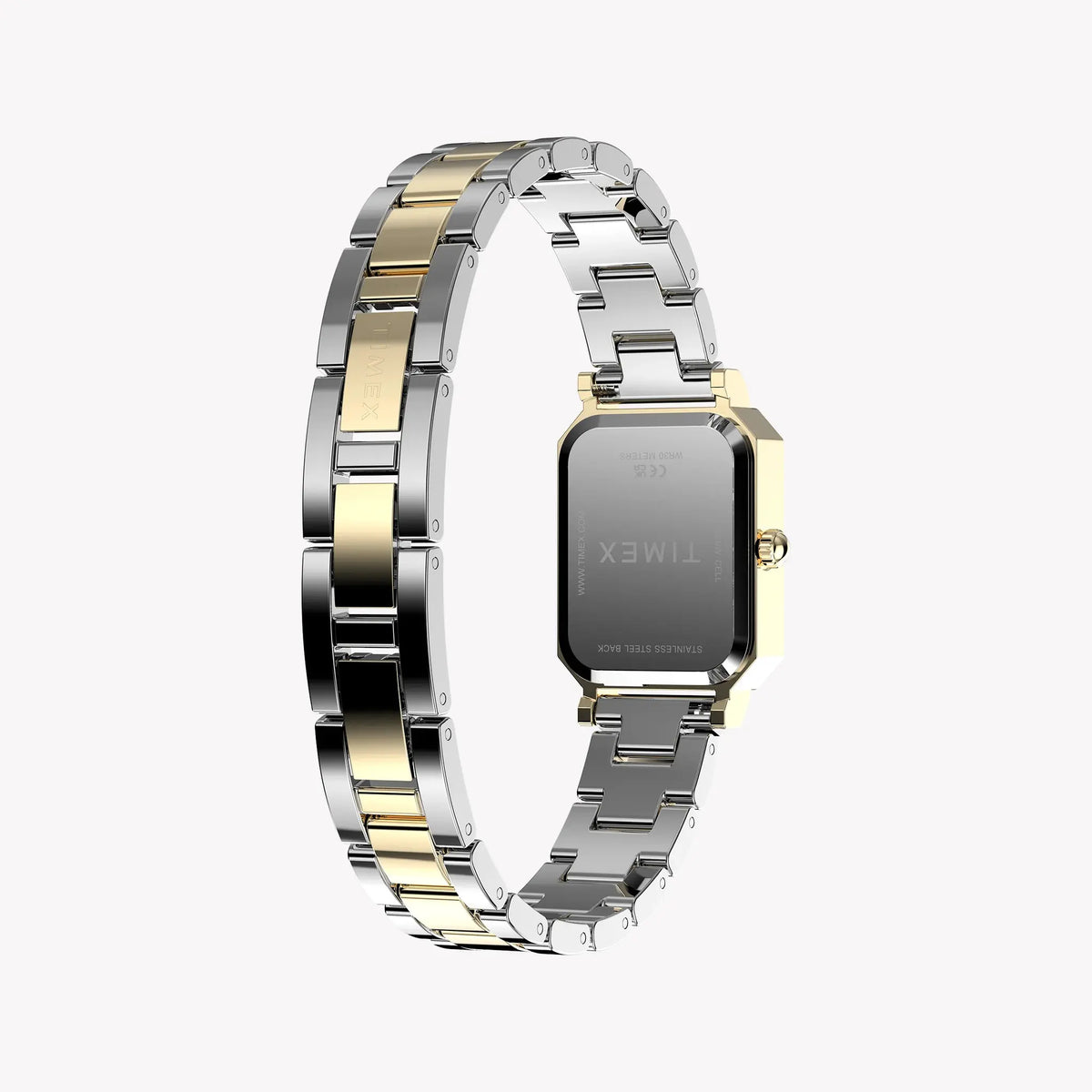 TIMEX Women's Gold-Tone, Two-Tone, Green Dial | TW2Y72000 by TIMEX