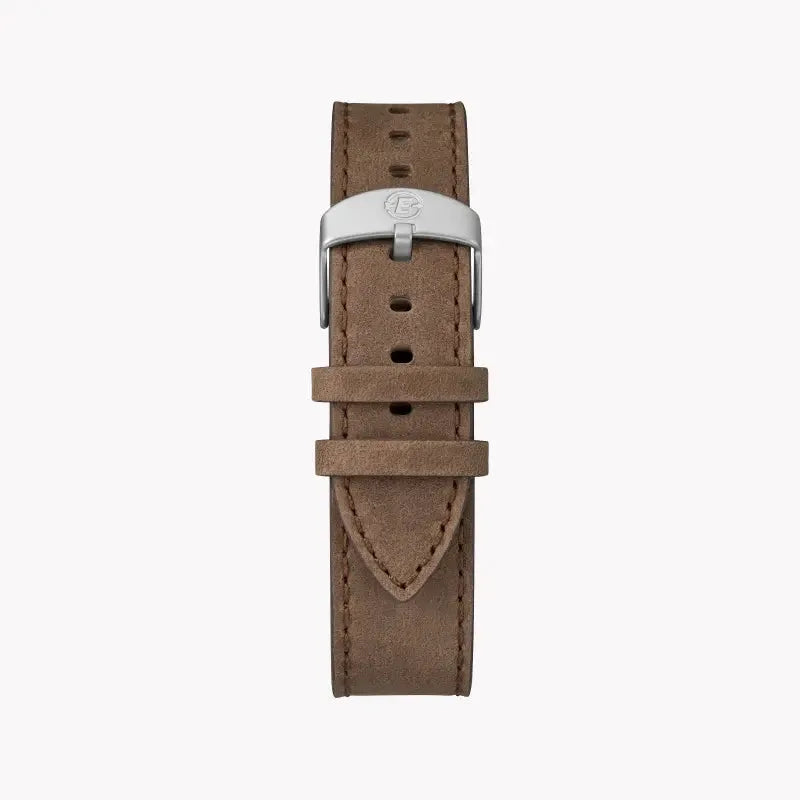 Timex Men's Tan Leather Watch, Off White Dial | Tw4b10600 by TIMEX