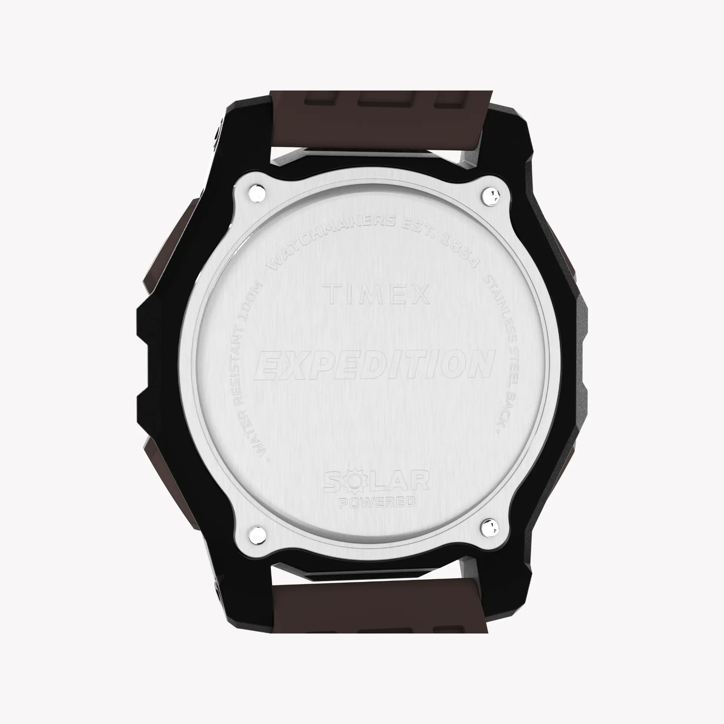 Timex Men's Black/Brown, Synthetic/Silicone | Tw4b33800 by TIMEX